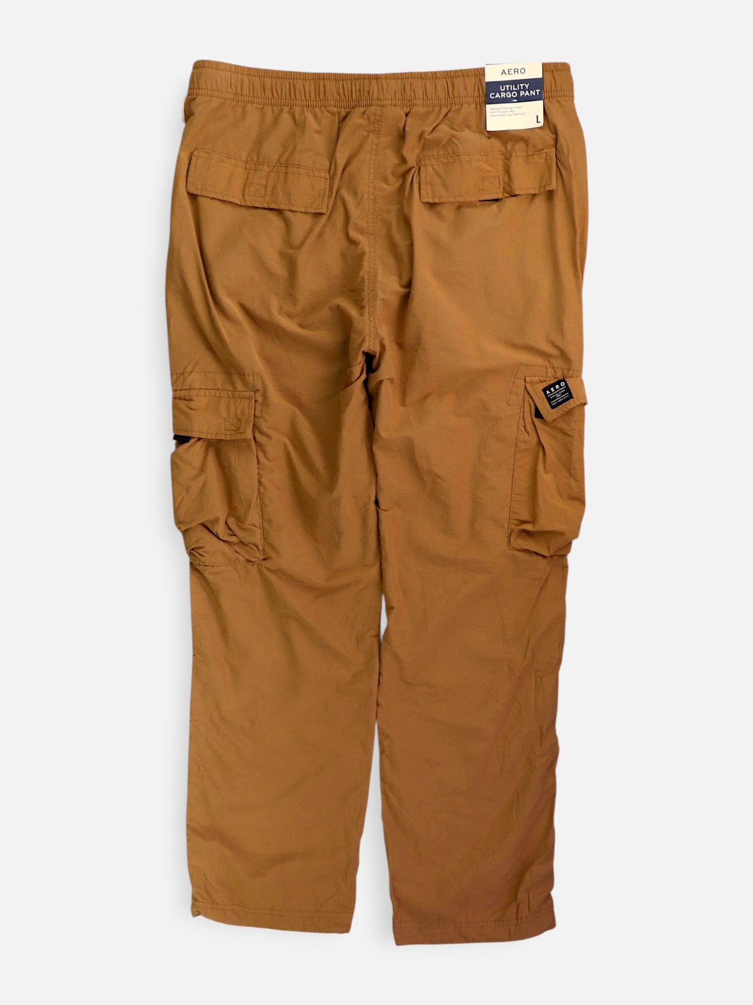 Aeropostale Pantalon Regular Fit Cargo - Hombre - Large
