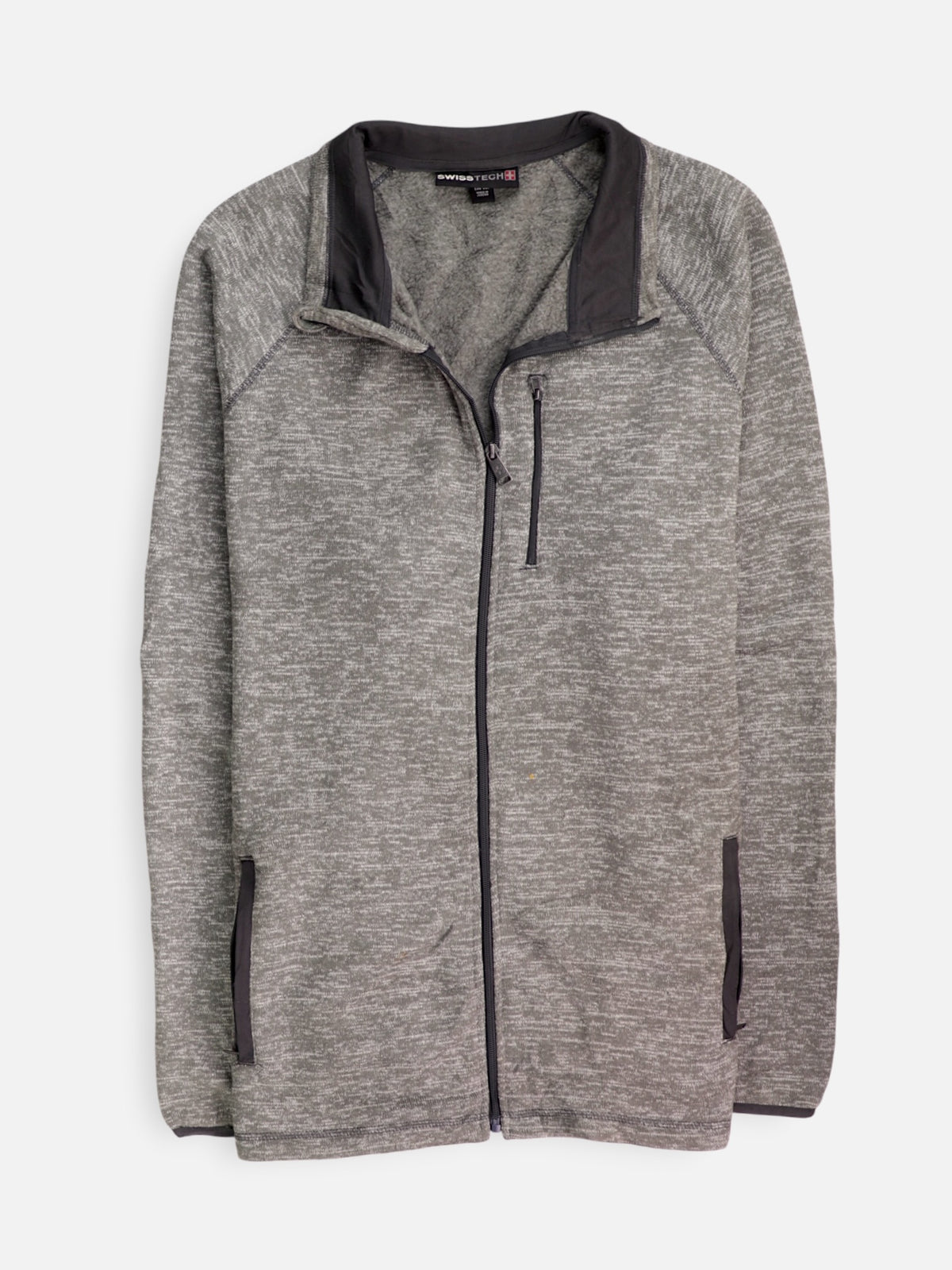 SwissTech Sudadera Fleece Basic - Hombre - 2XL