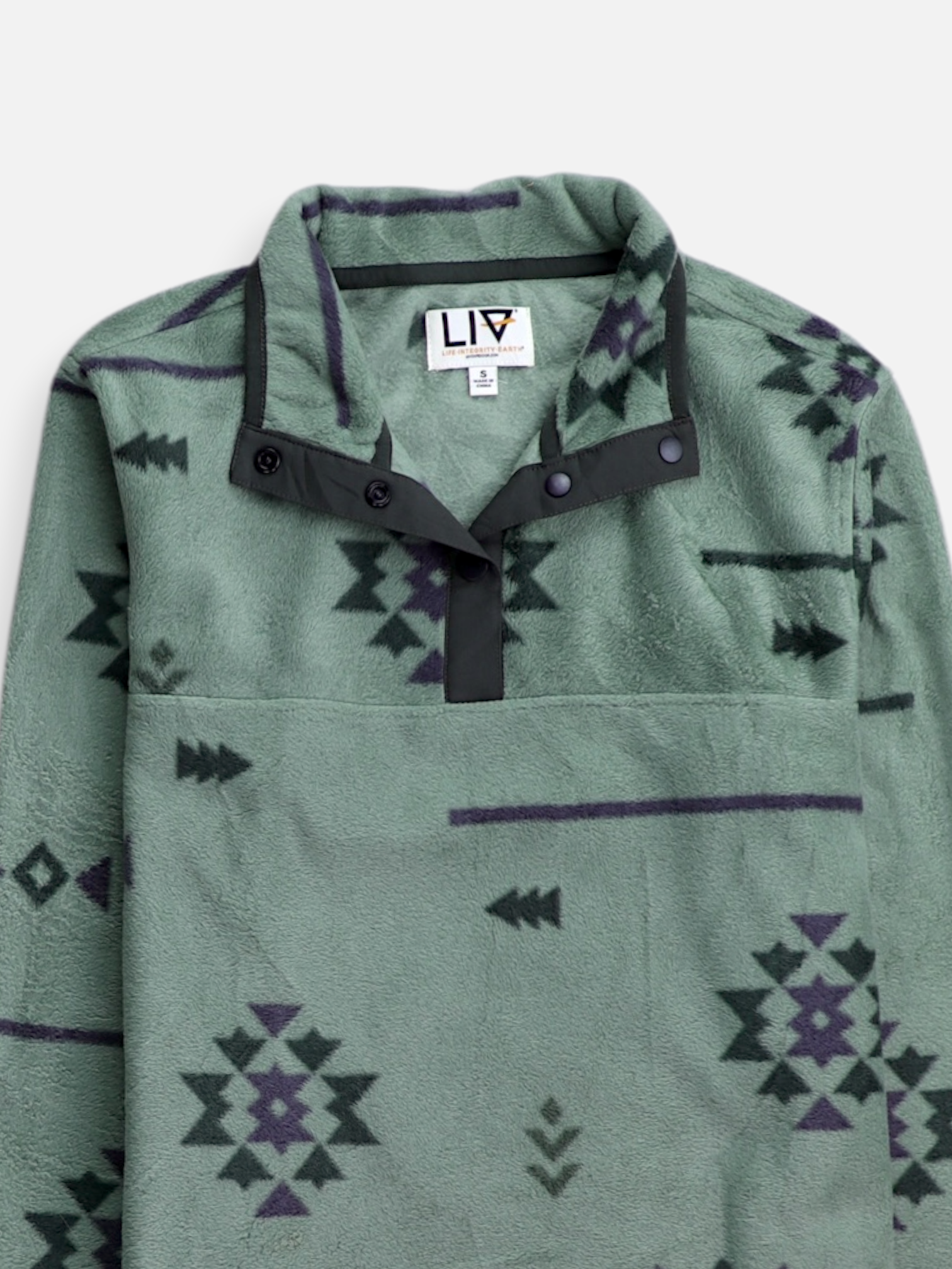 Sueter Fleece Casual - Mujer - Small