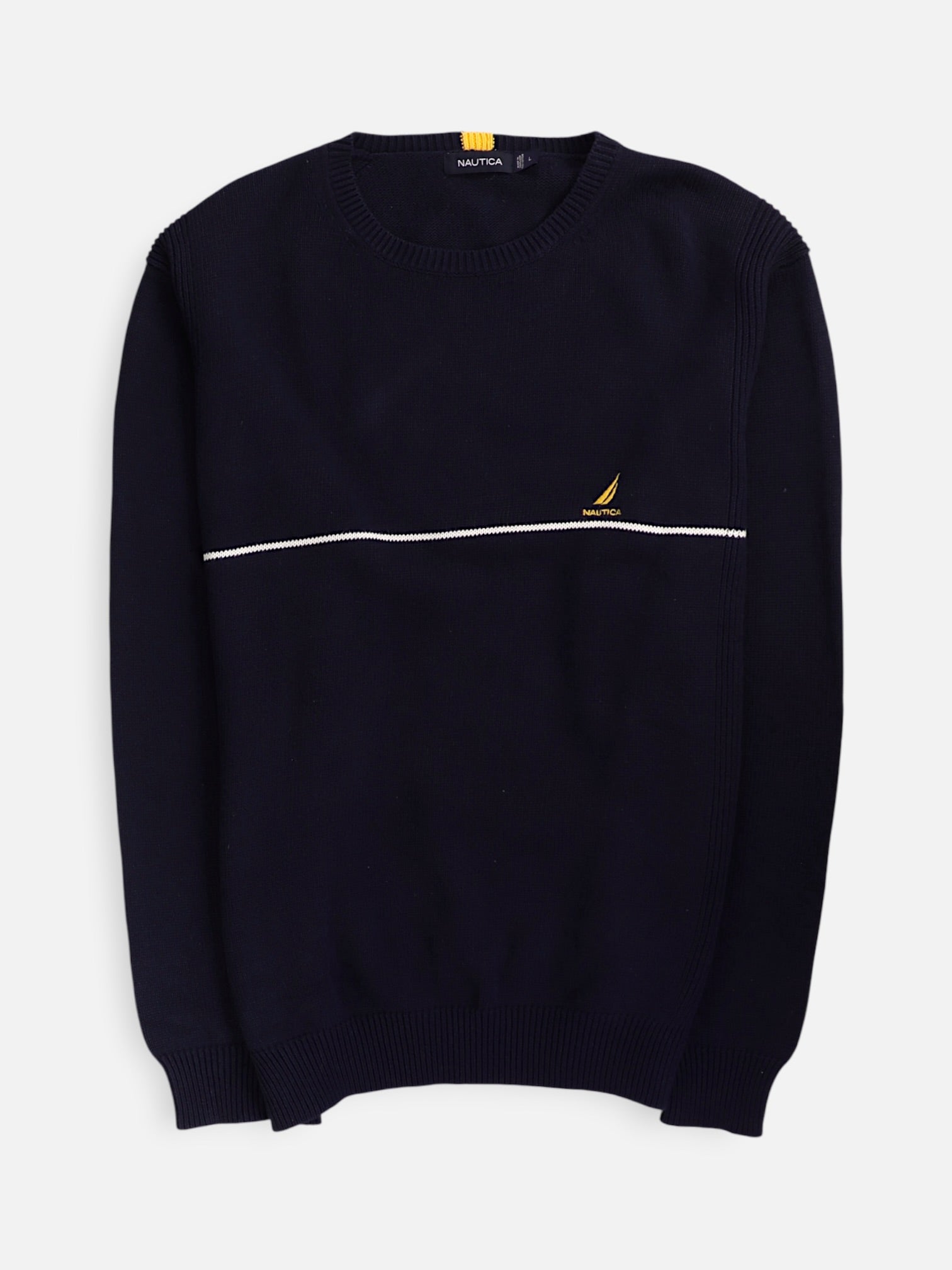 Nautica Sueter Knit Casual - Hombre - Large