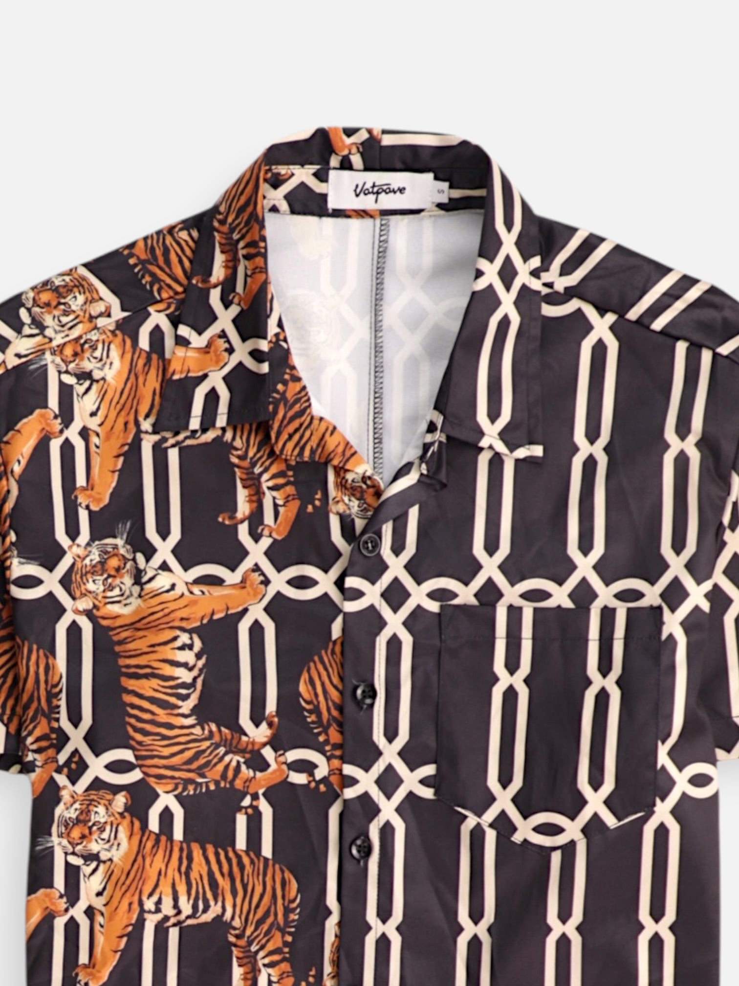 Camisa Color Block - Hombre - Small