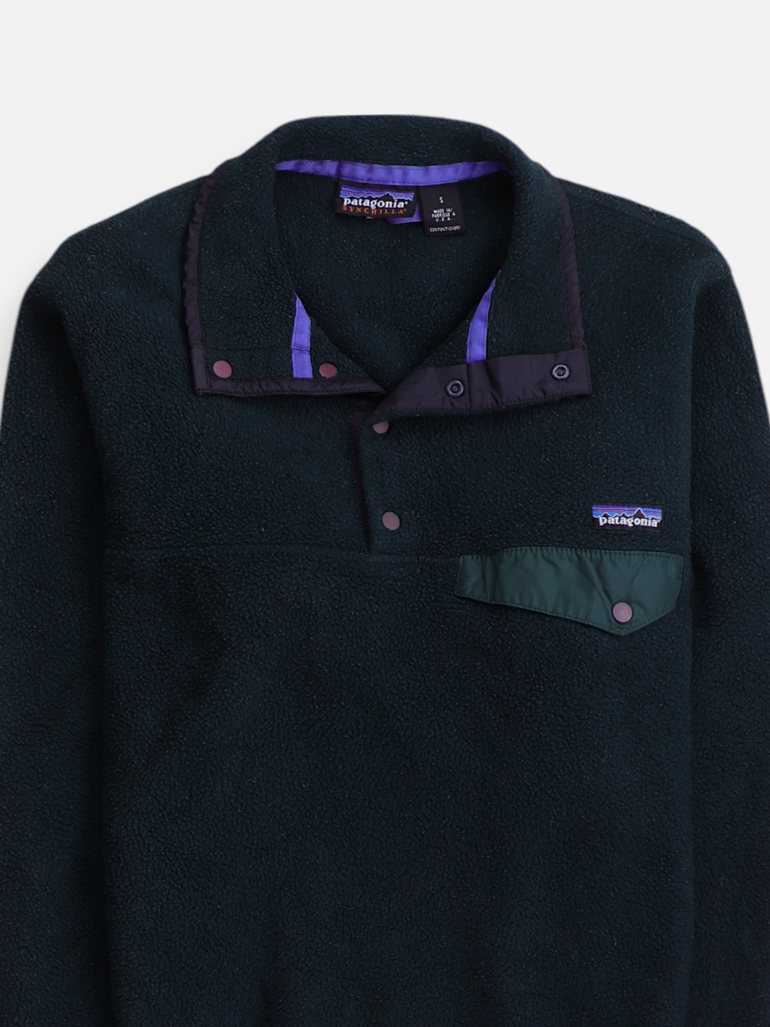 Patagonia Sueter Fleece Casual - Mujer - Small