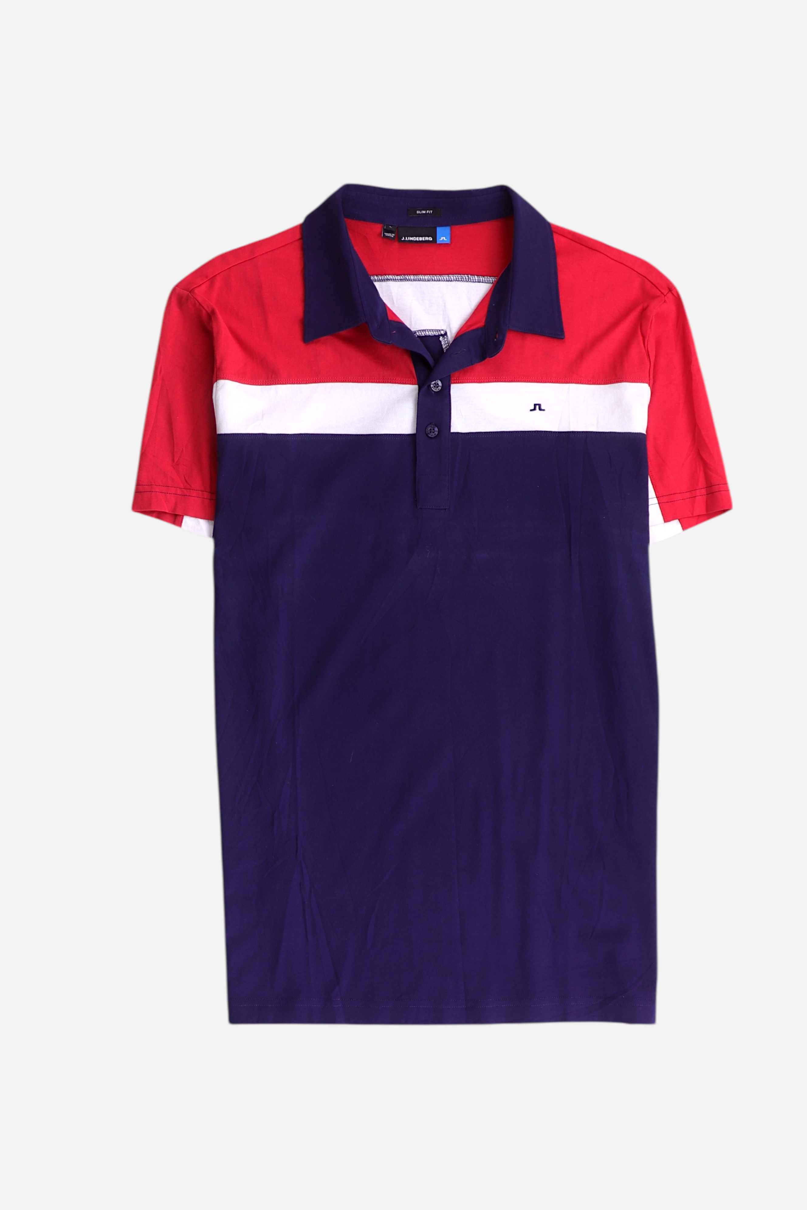 Camisa Color Block - Hombre - Large