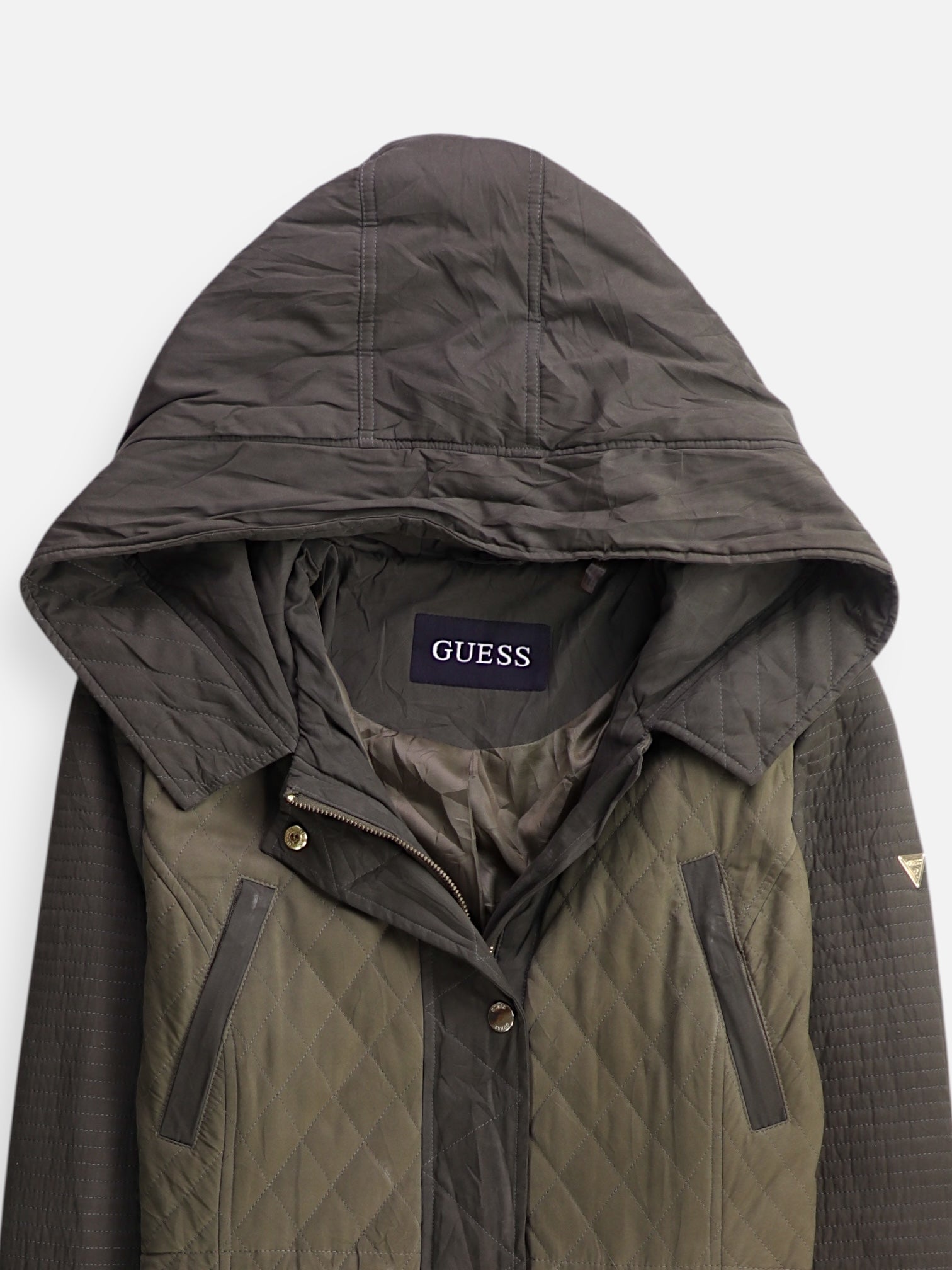 Guess Chaqueta Cazadora Color Block - Mujer - XL