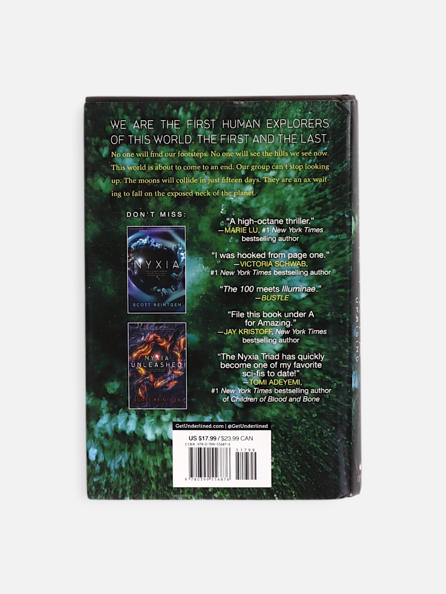 Libro NYXIA UPRISING win and go home, or lose and Die Triying. by SCOTT REINTGEN