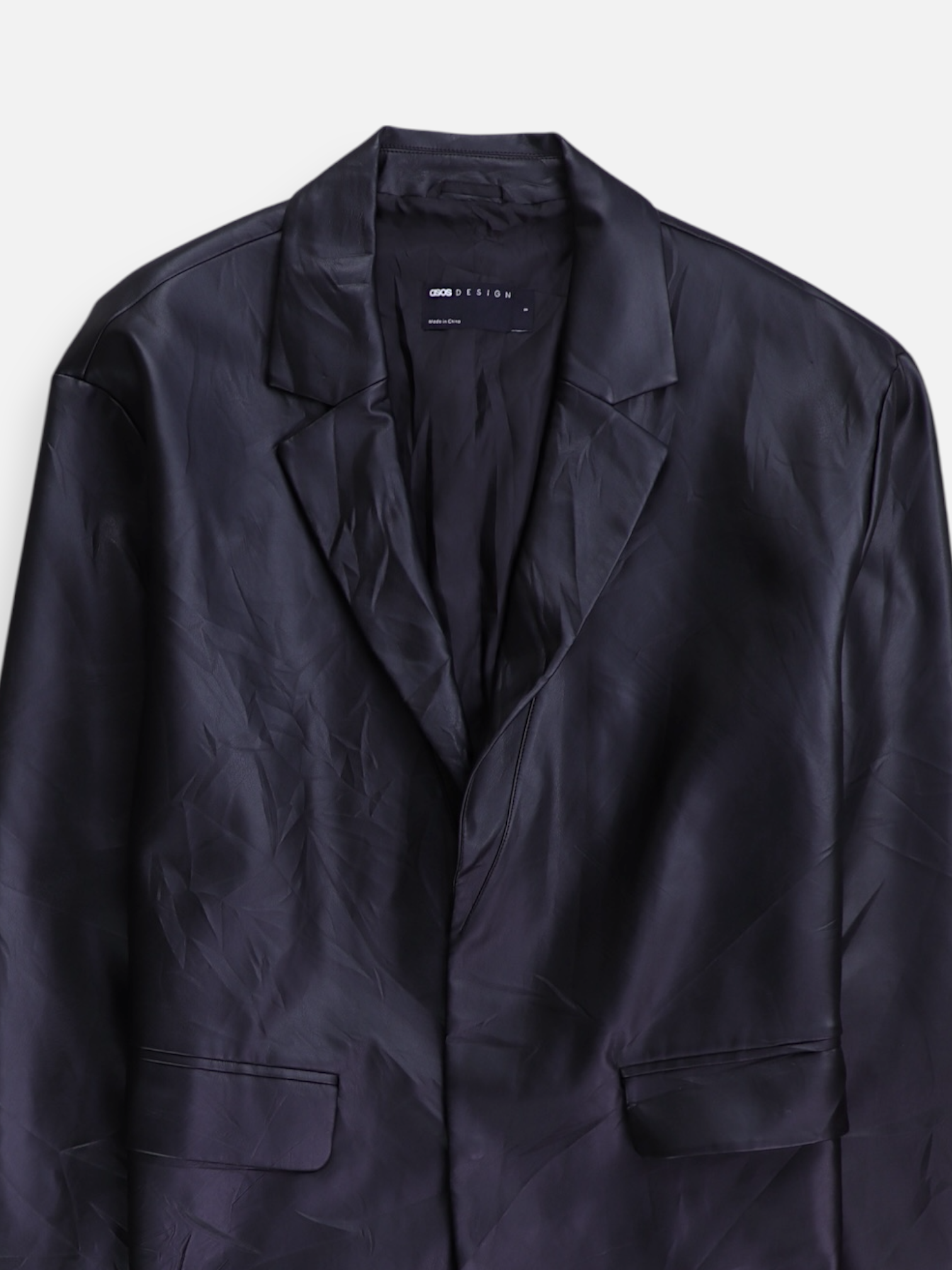 ASOS Chaqueta Casual Cuero - Mujer - Small