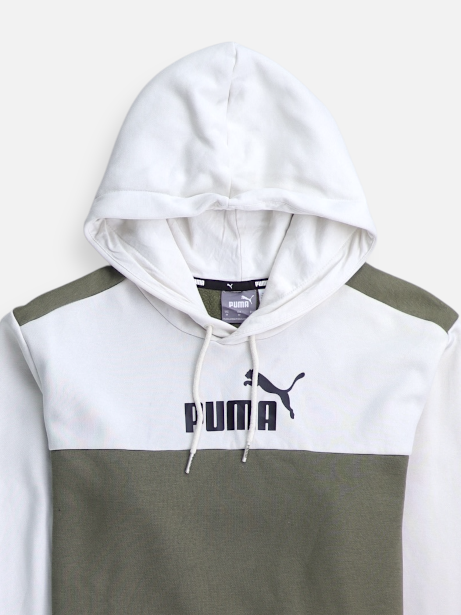 Puma Sudadera Hoodie Color Block - Hombre - Medium