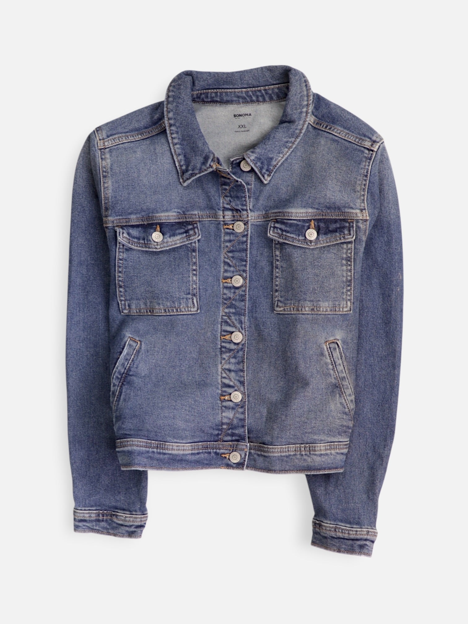 SONOMA Chaqueta Casual Denim - Mujer - 2XL