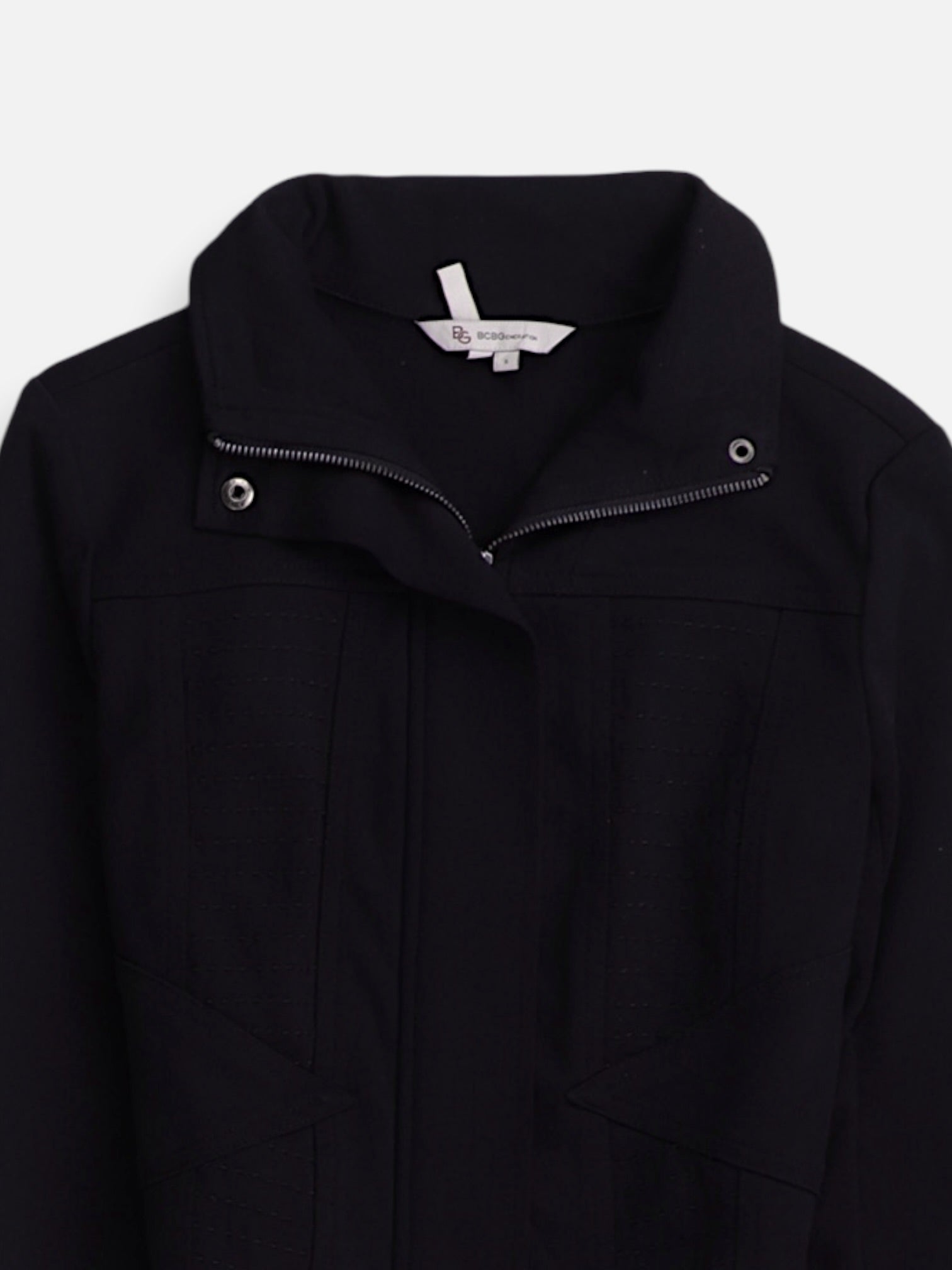 BCBG Chaqueta Casual Crop Top - Mujer - Small
