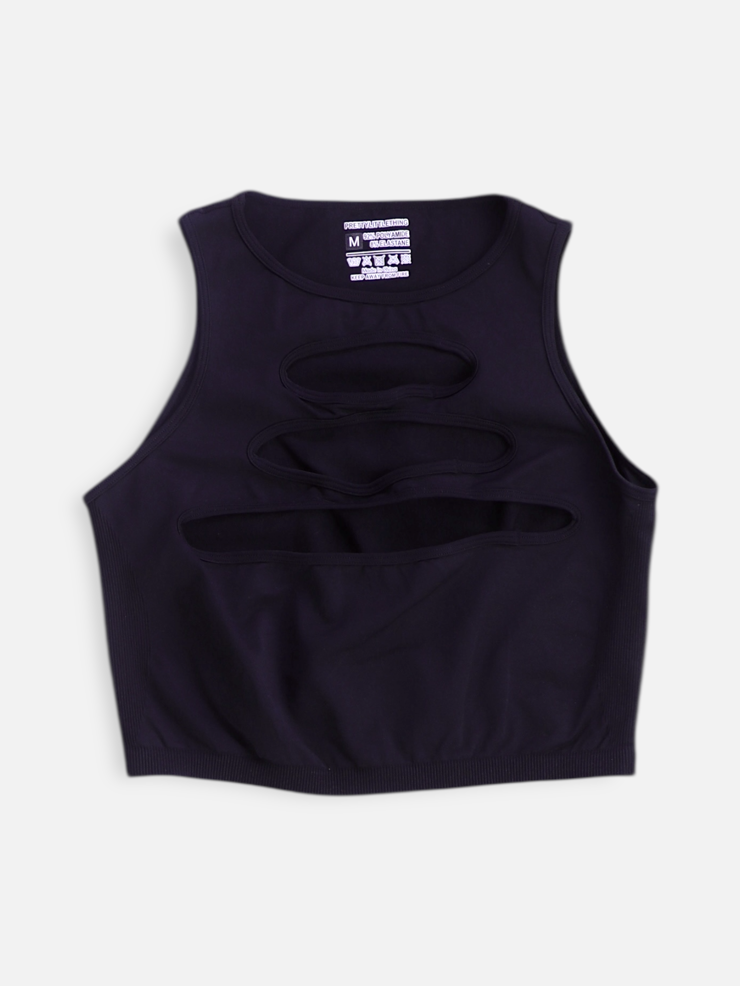 Blusa Crop Top, Deportivo - Mujer - Medium