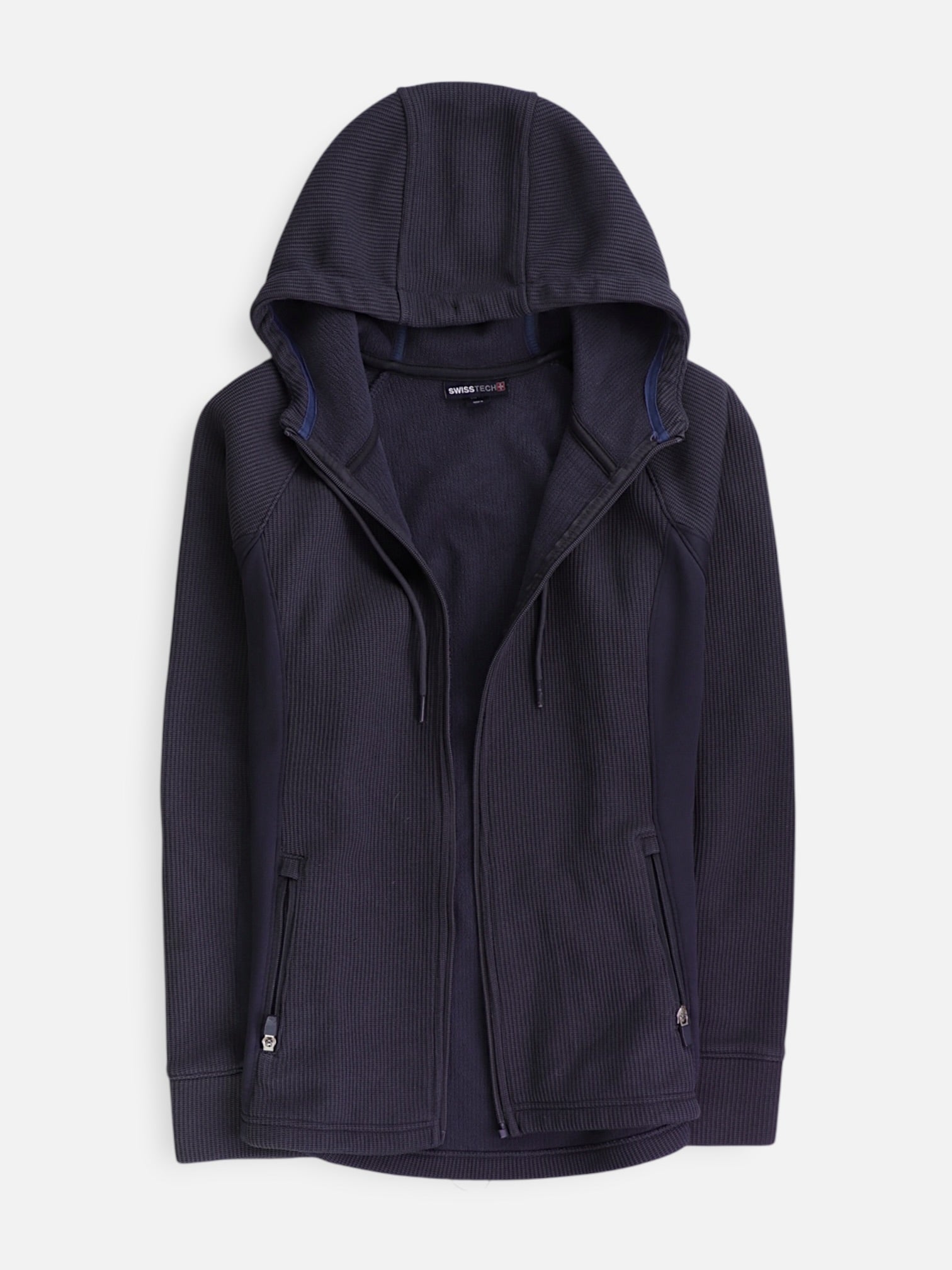 SwissTech Sudadera Hoodie Basic - Hombre - Large