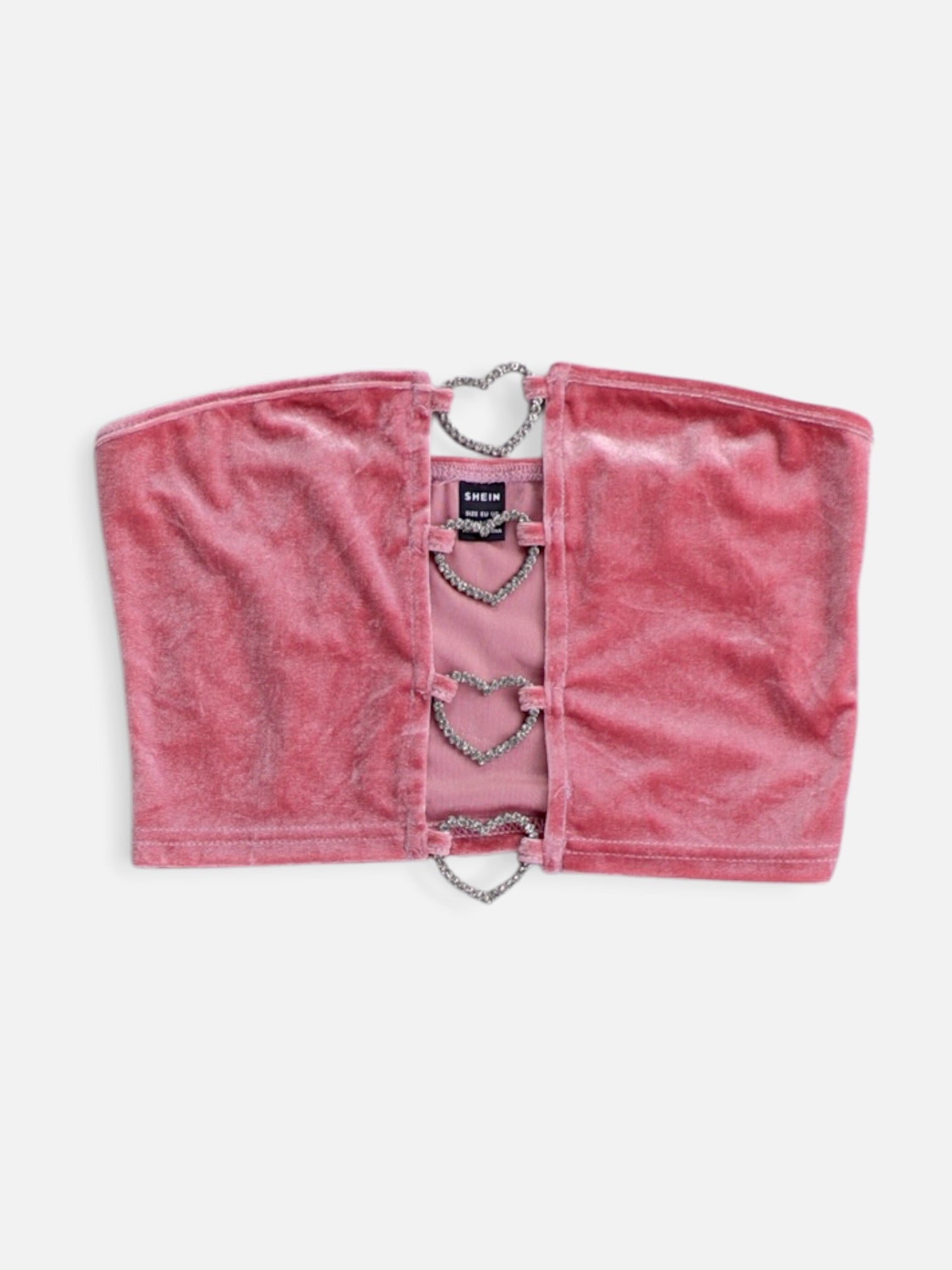 SHEIN Blusa Crop Top - Mujer - Small
