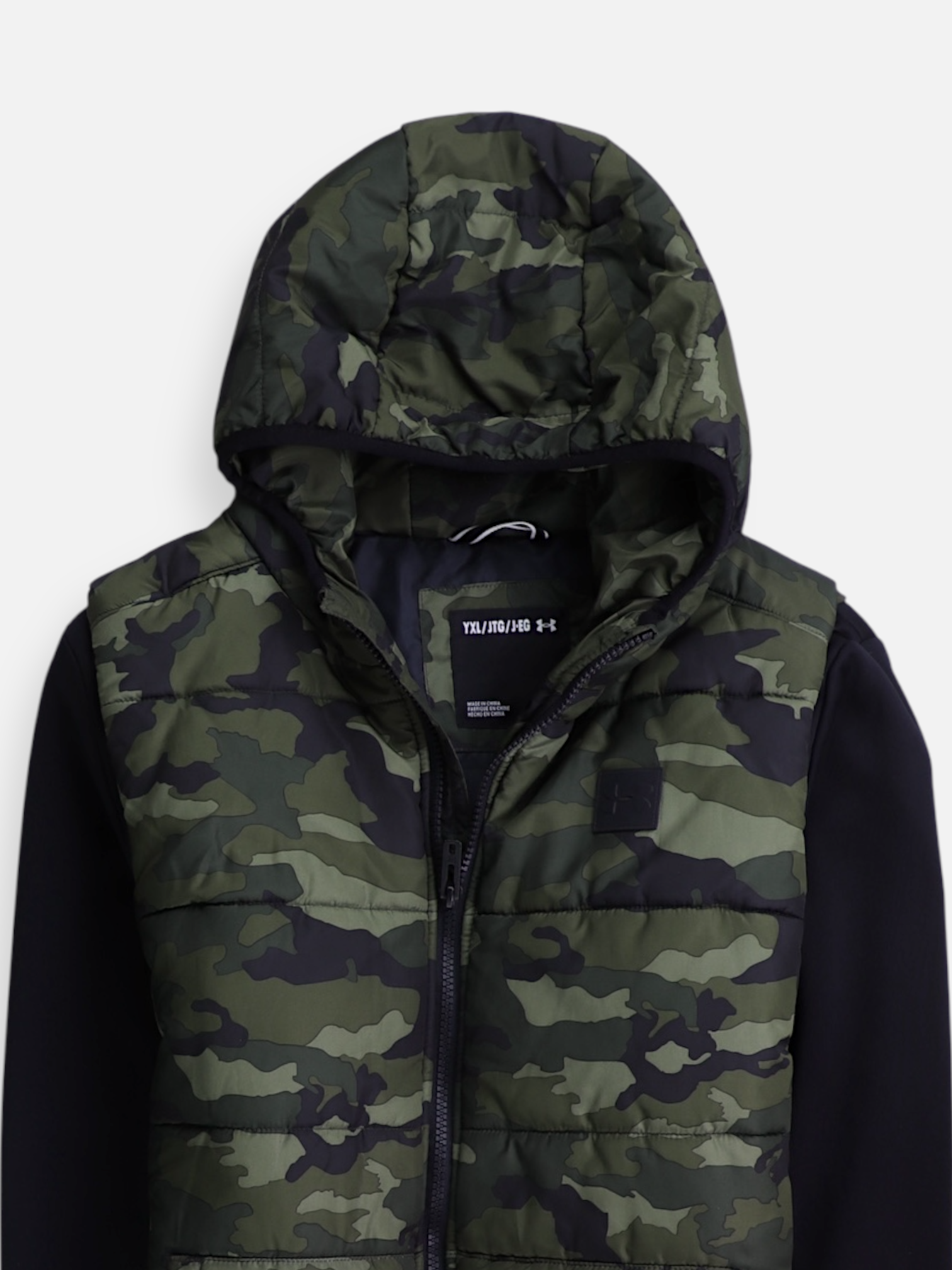 Under Armour Chaqueta Puffer Militar - Niño - XL - 15-14Y (Años)