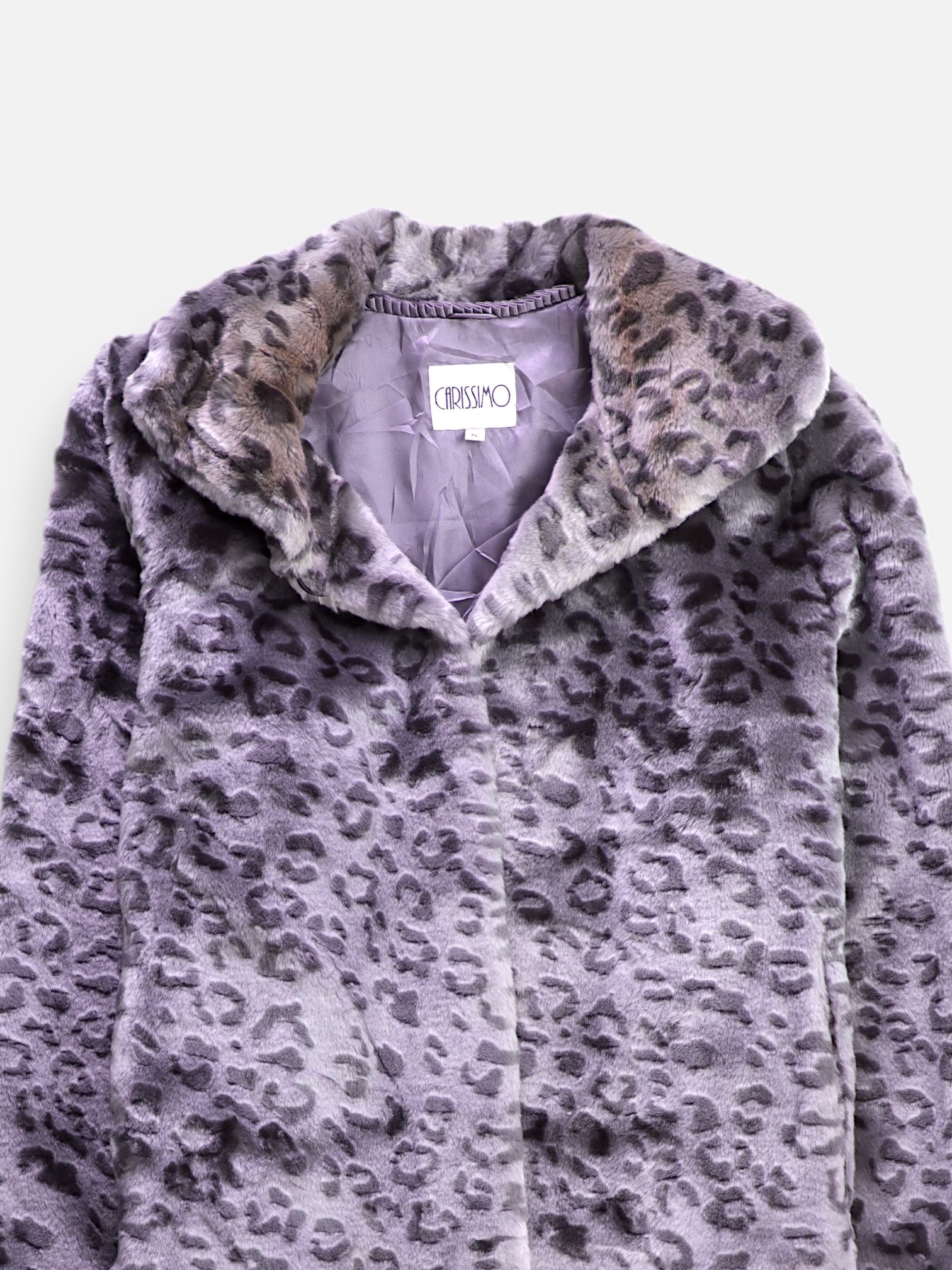 Abrigo Teddy Animal Print - Mujer - XL