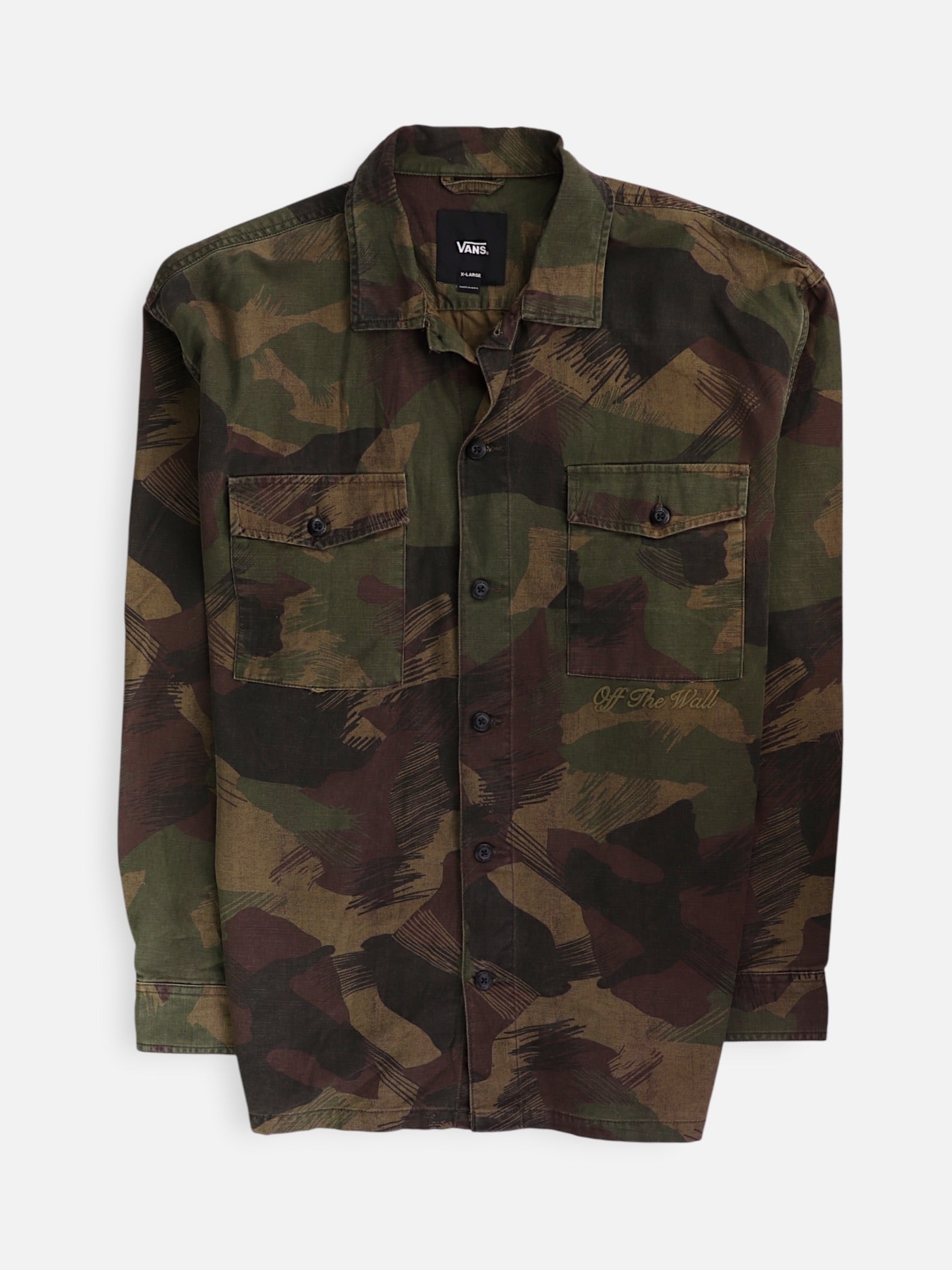 Vans Chaqueta Sobrecamisa Militar - Hombre - XL