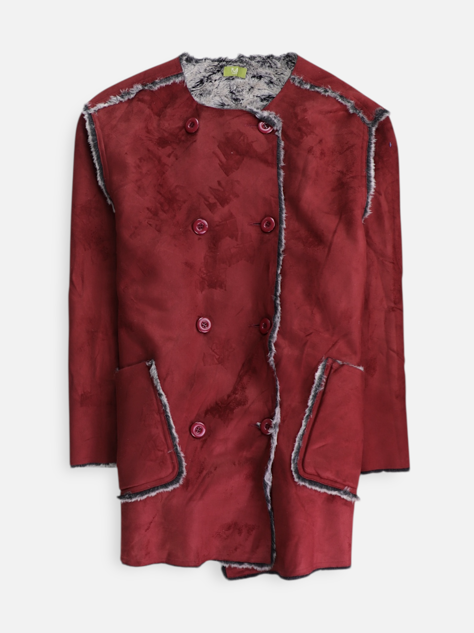 Chaqueta Casual Suede - Mujer - N/A
