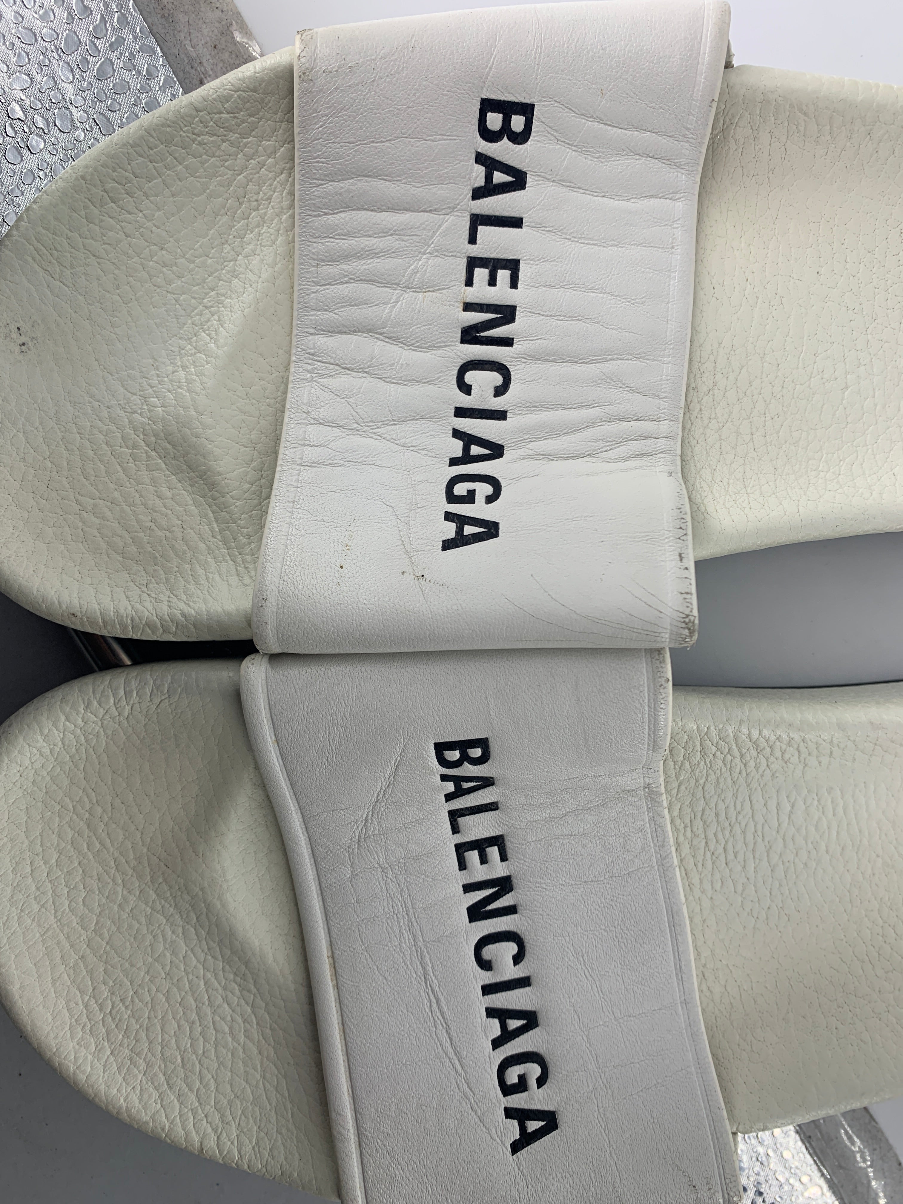 BALENCIAGA Sandalias Casual Cuero - Hombre - 40'