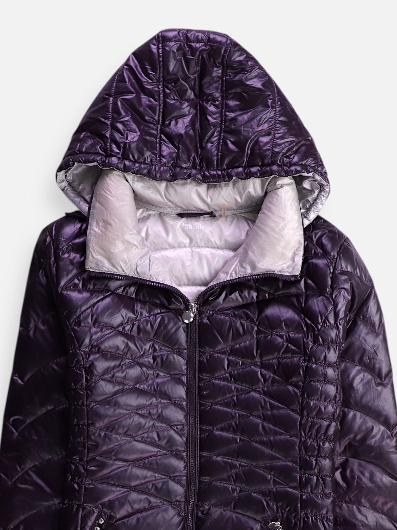 Laundry by Shelli Segal Abrigo Impermeable Puffer - Mujer - XL