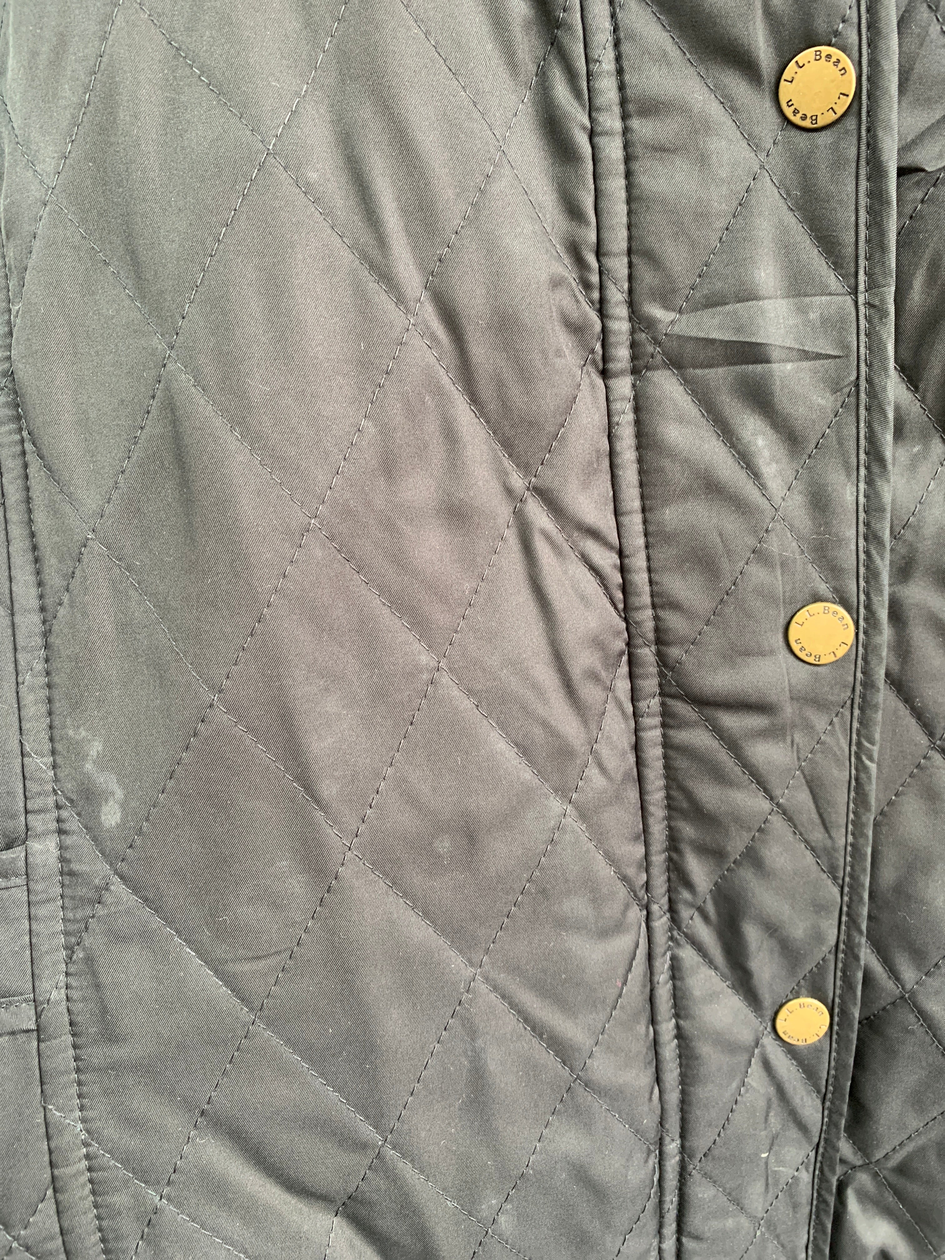 LL BEAN Chaqueta Impermeable Fleece - Mujer - Small