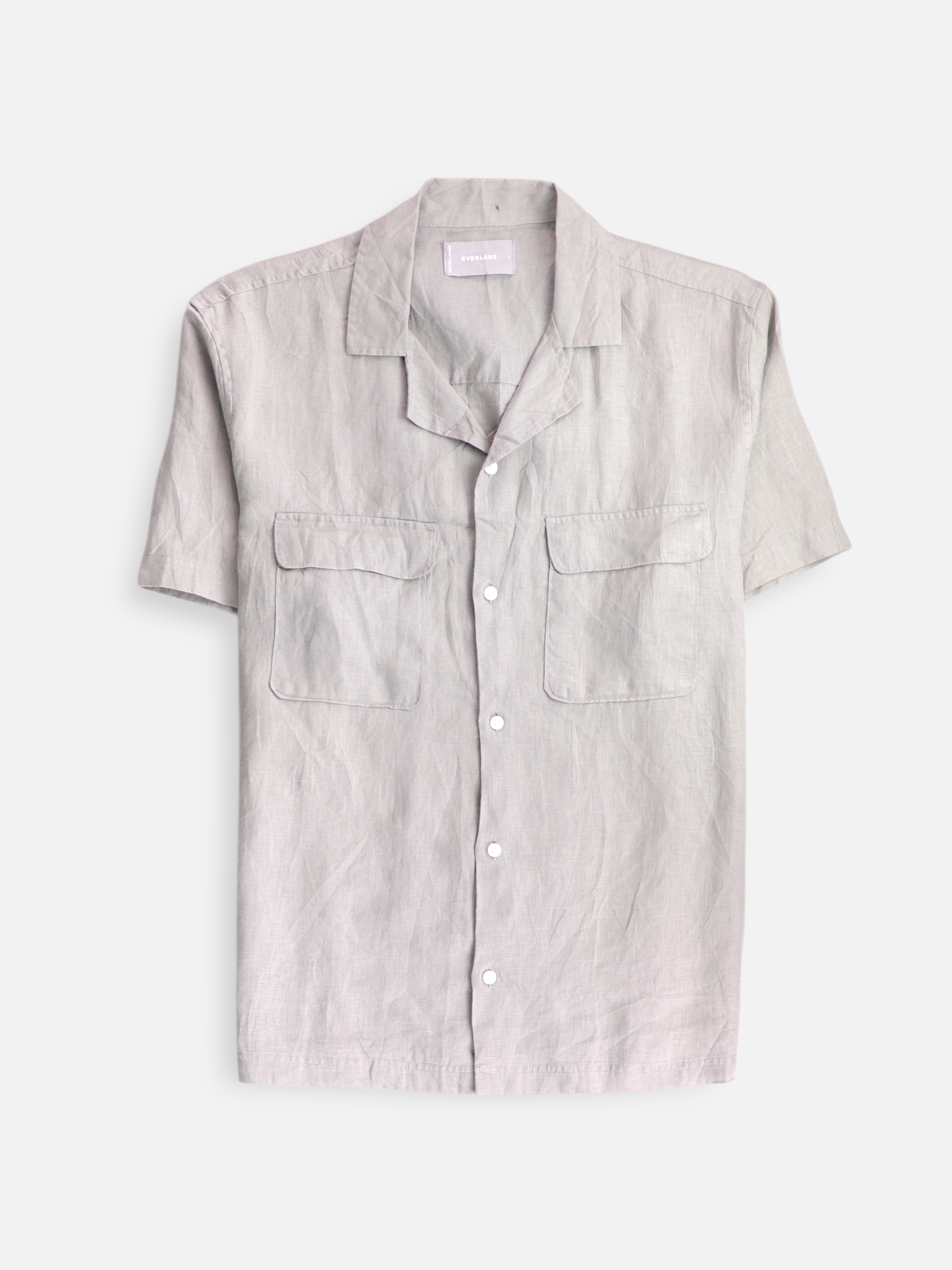 Everlane Camisa Casual - Hombre - Large