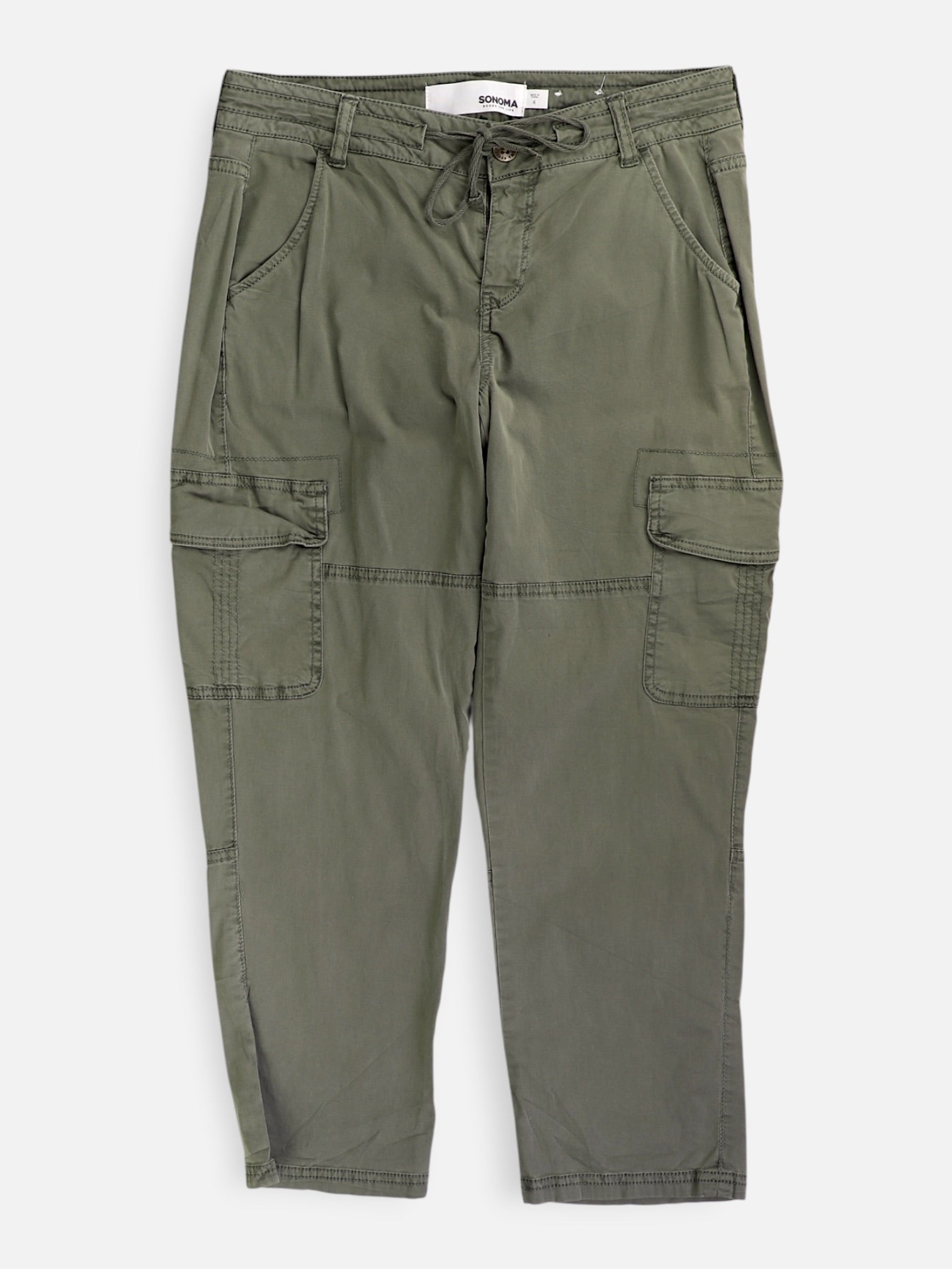 SONOMA Pantalon Regular Fit Cargo - Mujer - 4