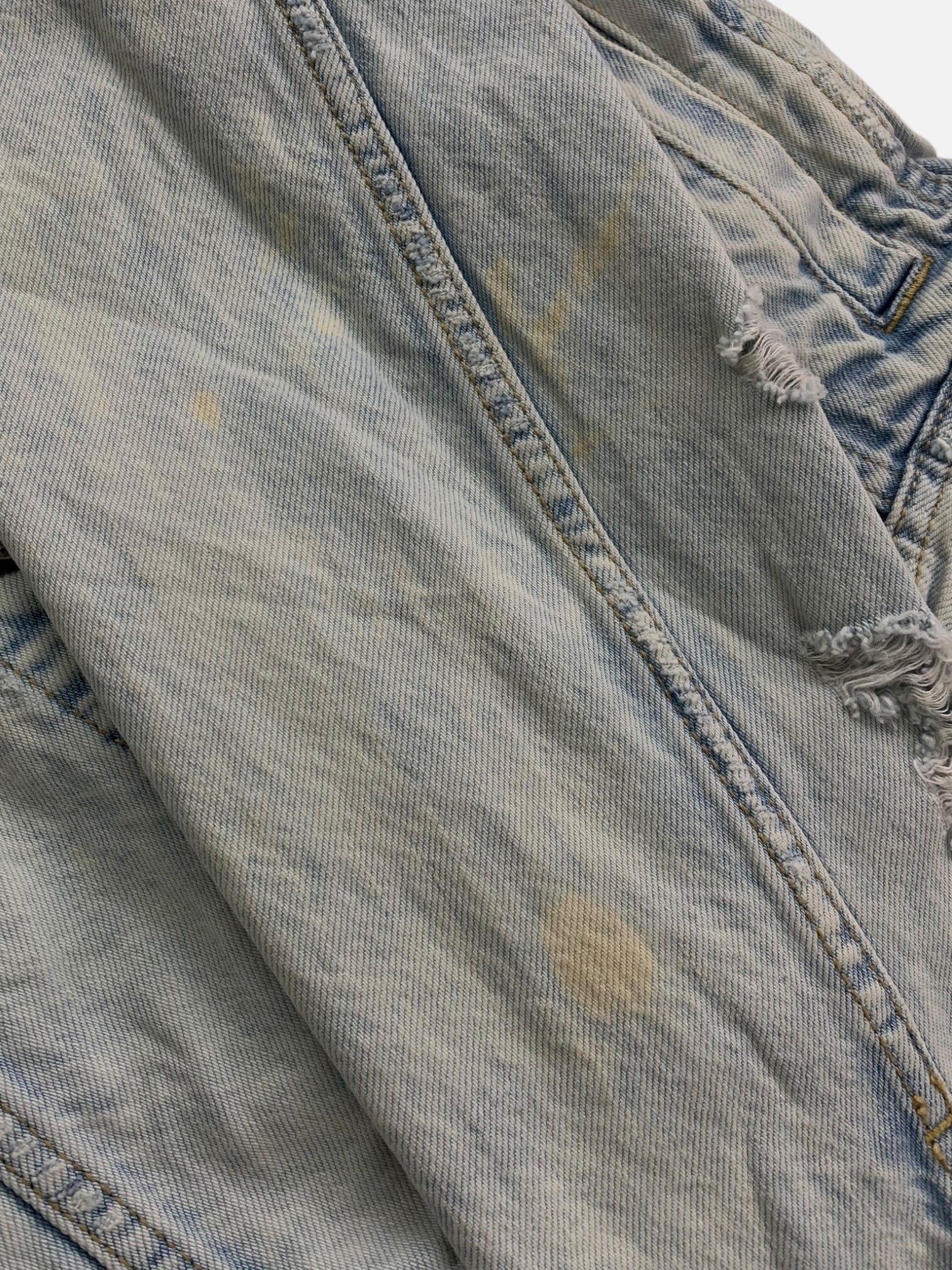 American Eagle Chaqueta Denim Crop Top - Mujer - Small