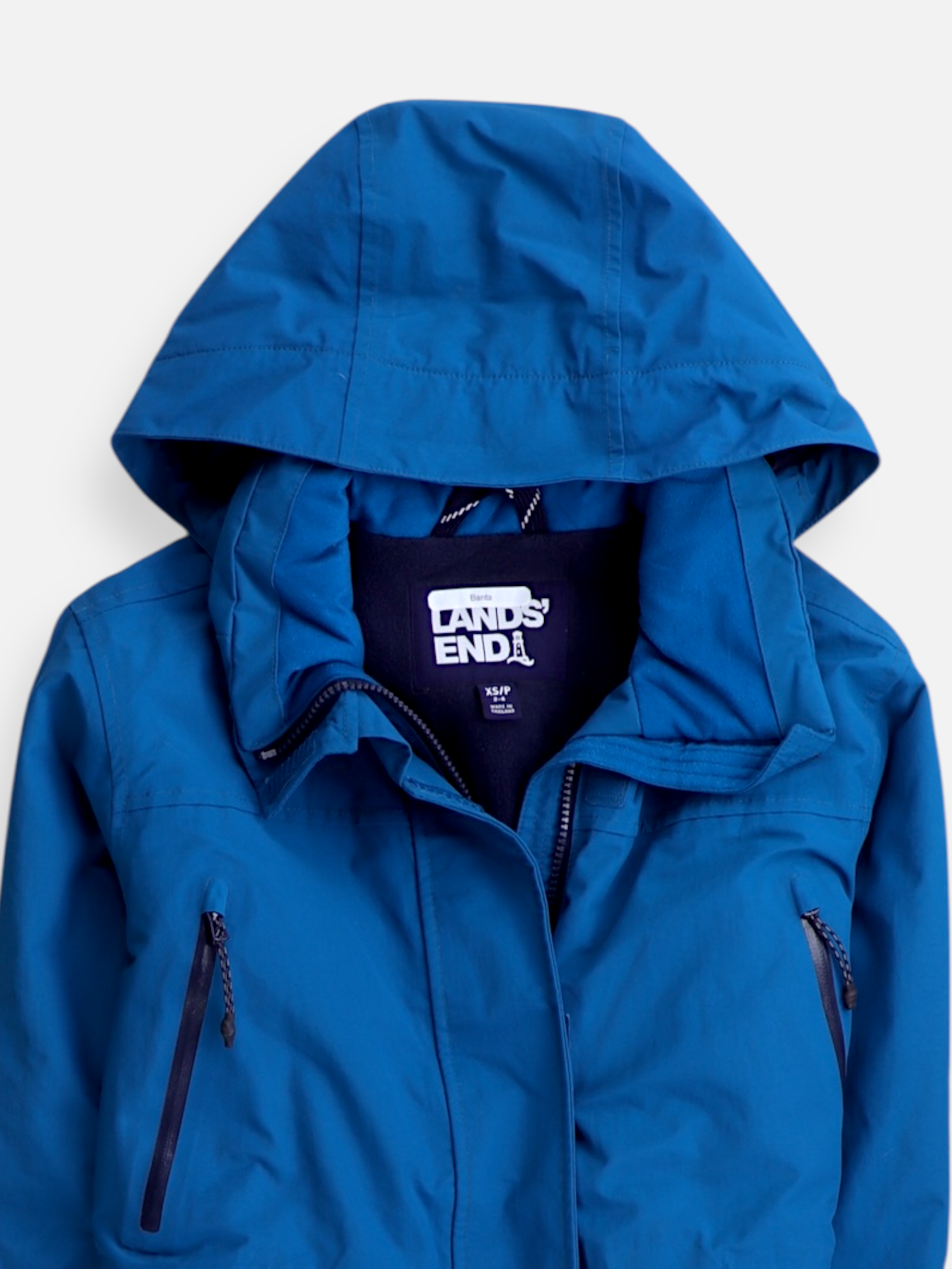 LANDS END Chaqueta Impermeable Cazadora - Mujer - XS PETITE