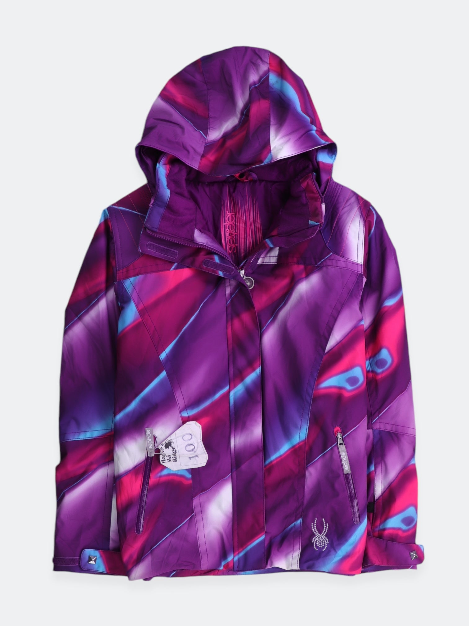 Chaqueta Impermeable Color Block - Niña - Small - 13-14Y (Años)