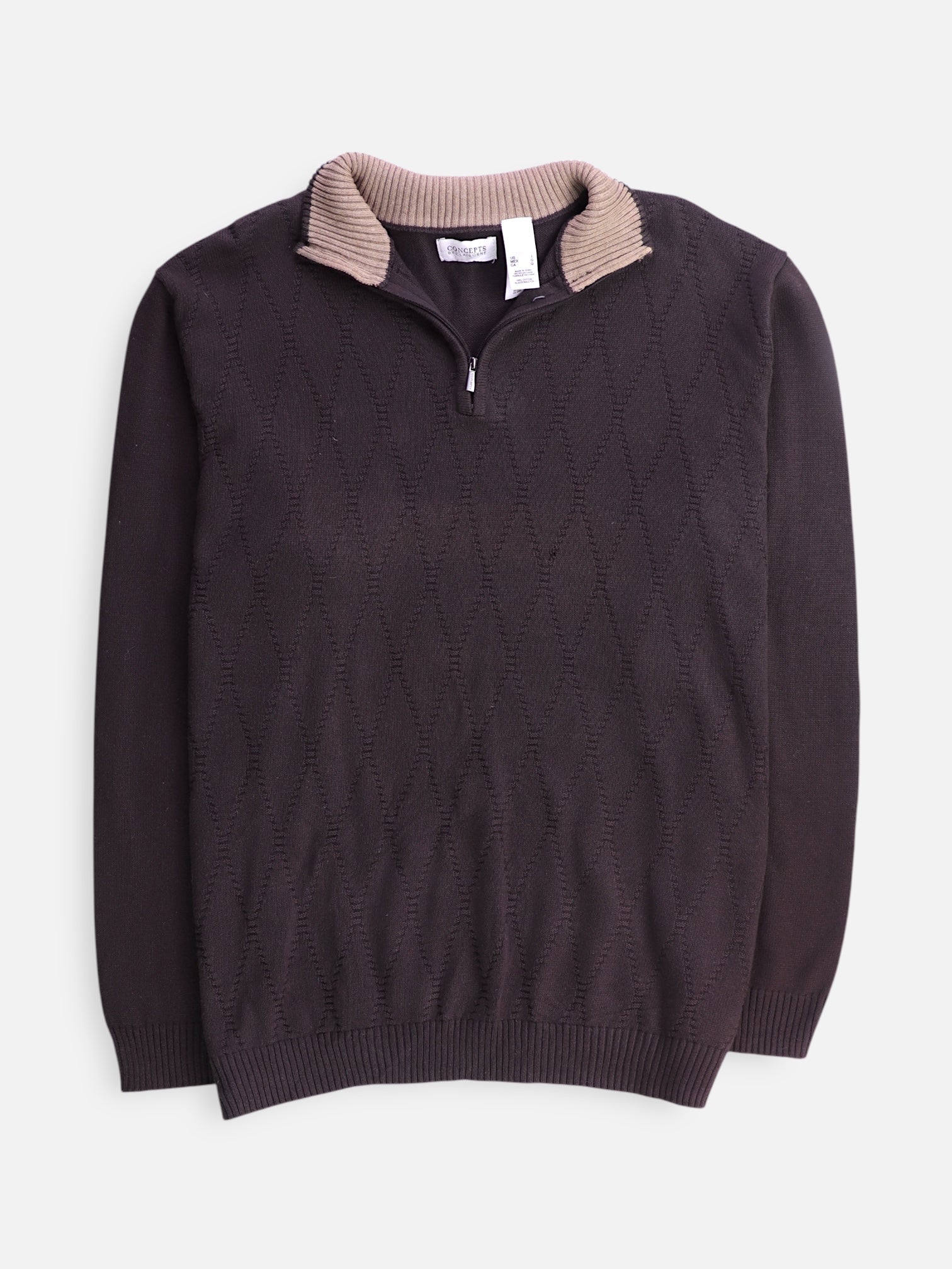 Sueter Fleece Casual - Hombre - Large