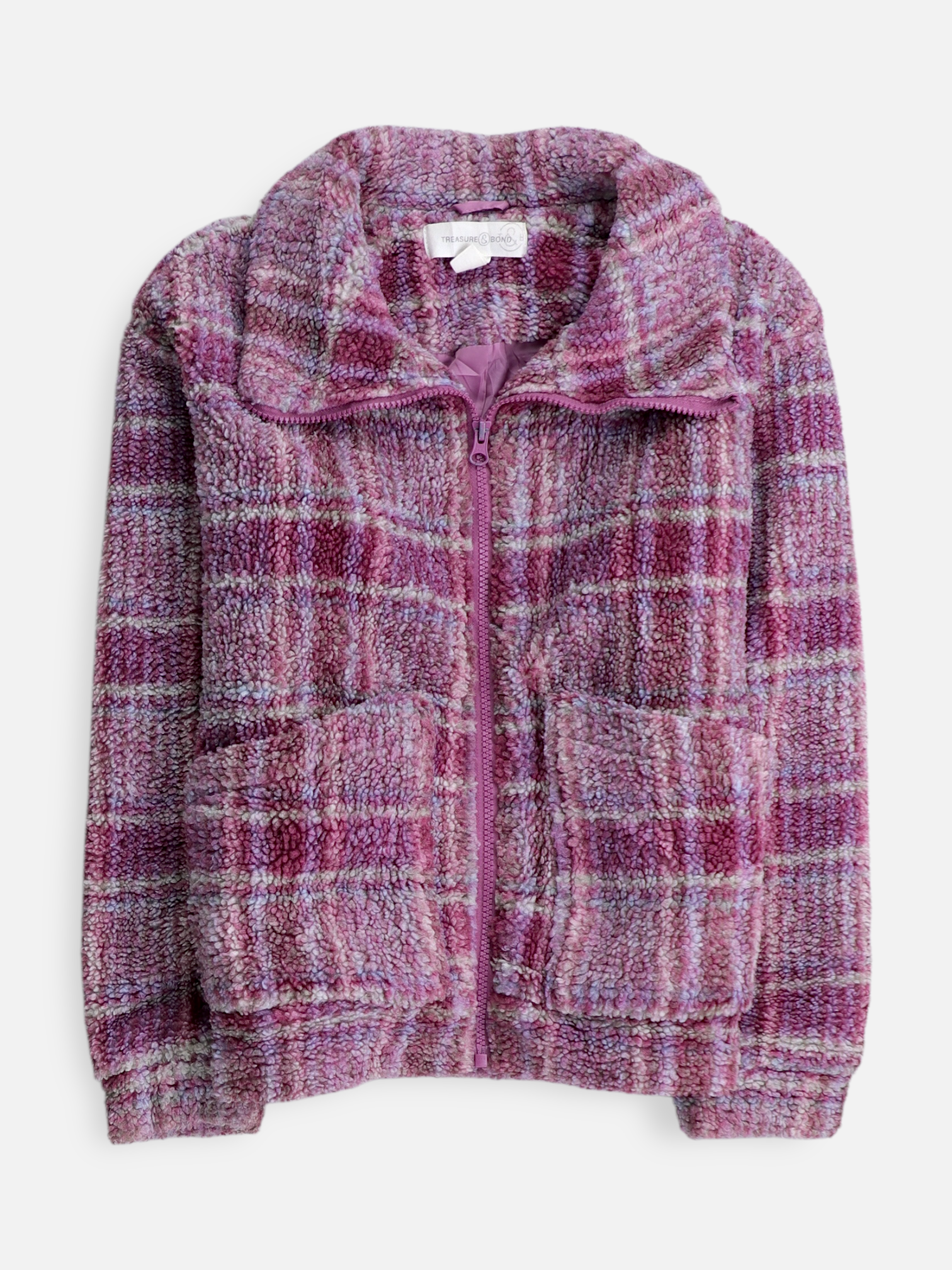 Chaqueta Casual Teddy - Niña - Large - 10-12Y (Años)