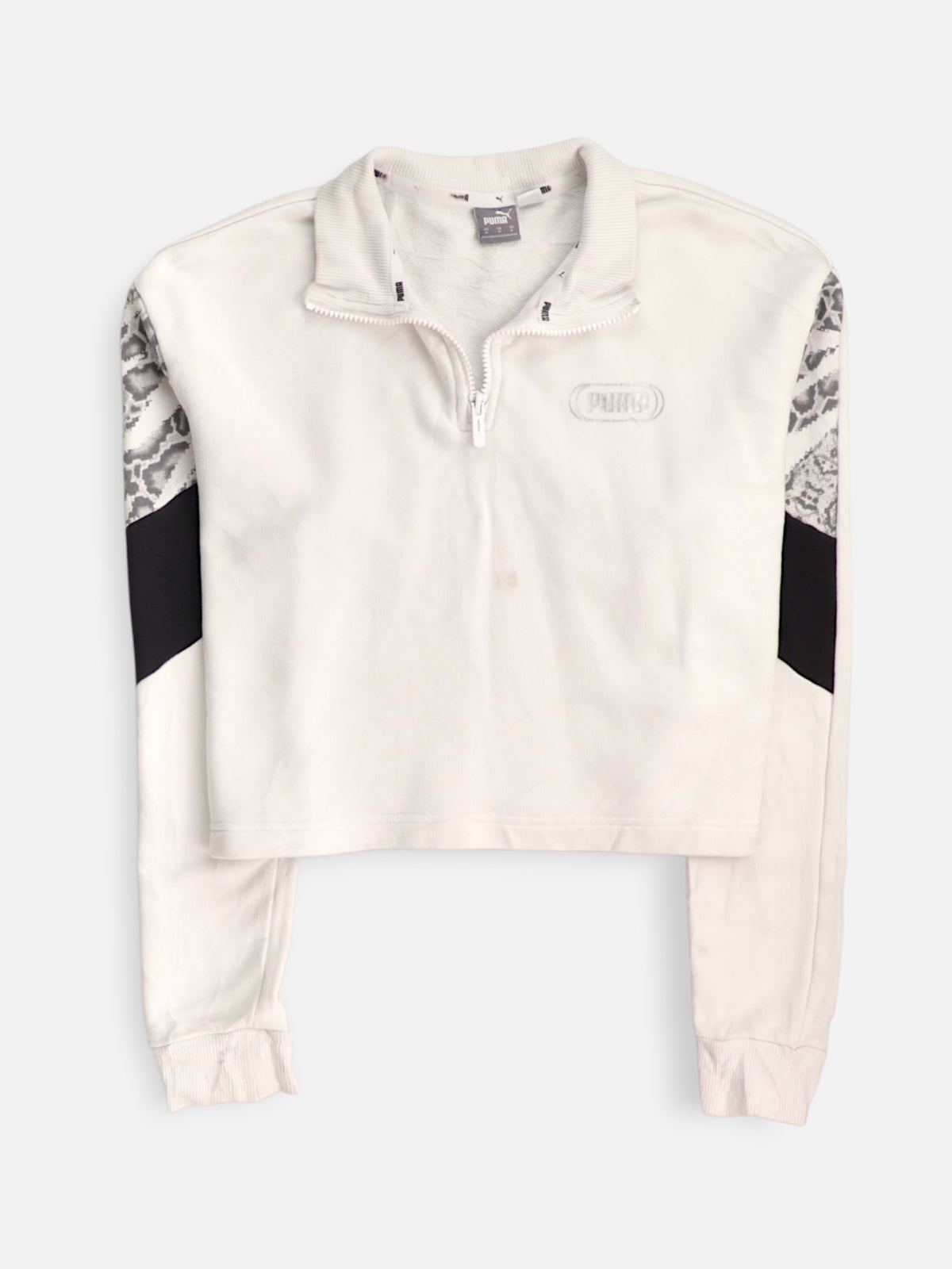 Puma Sudadera Sweatshirt Crop Top - Mujer - Medium