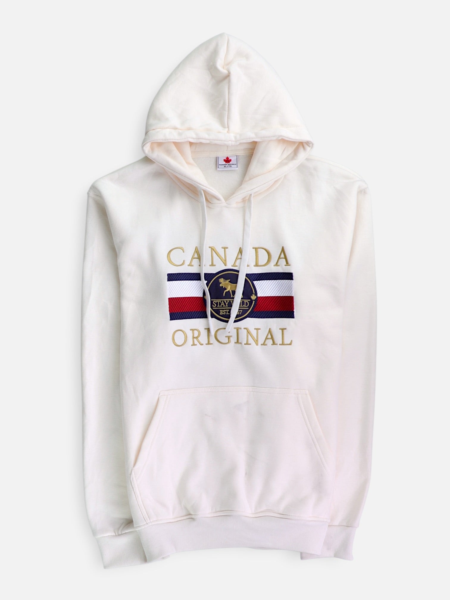 Sudadera Hoodie Basic - Hombre - XL