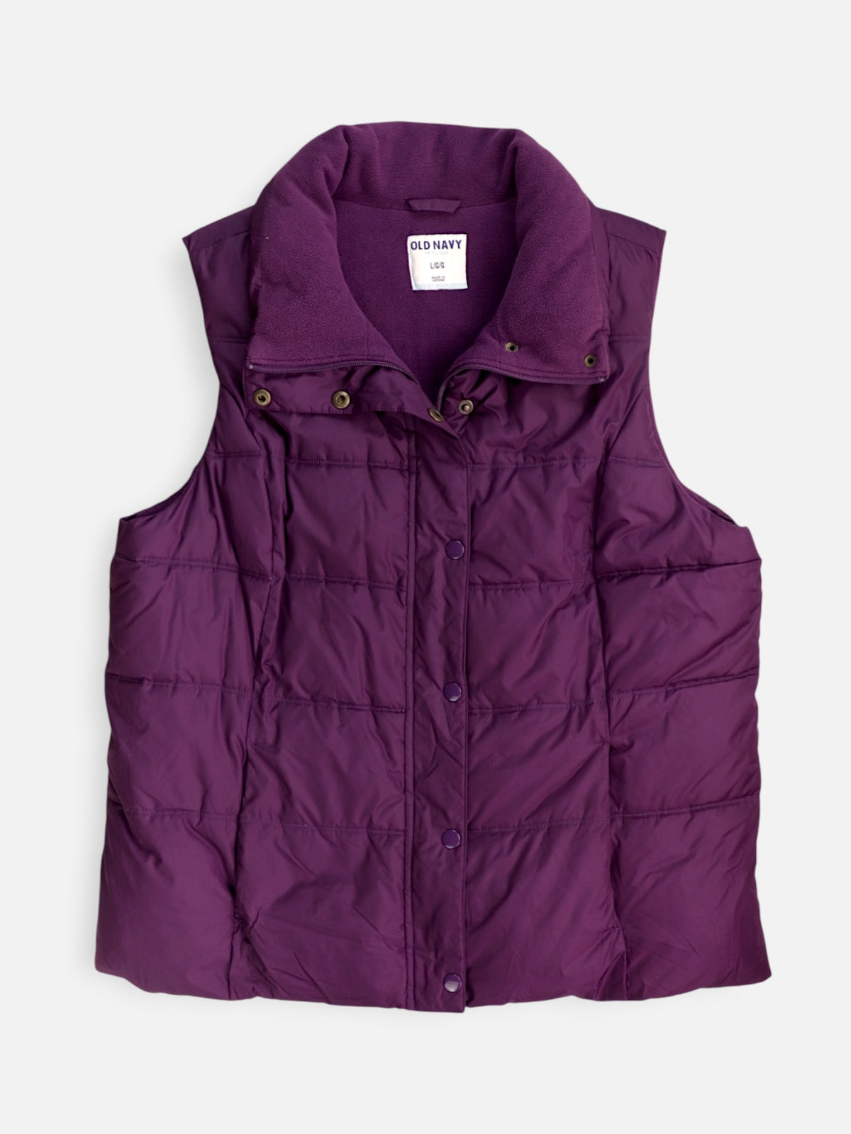 Old Navy Chaleco Puffer - Mujer - Large