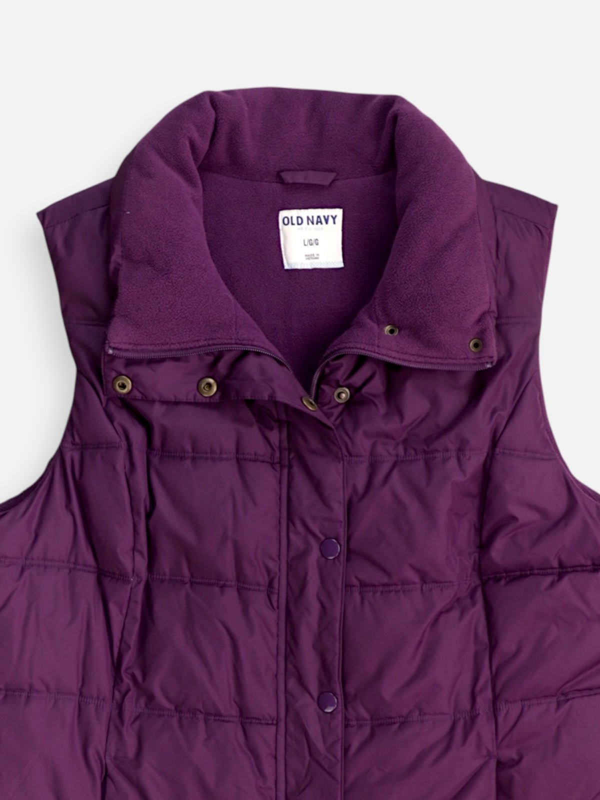 Old Navy Chaleco Puffer - Mujer - Large