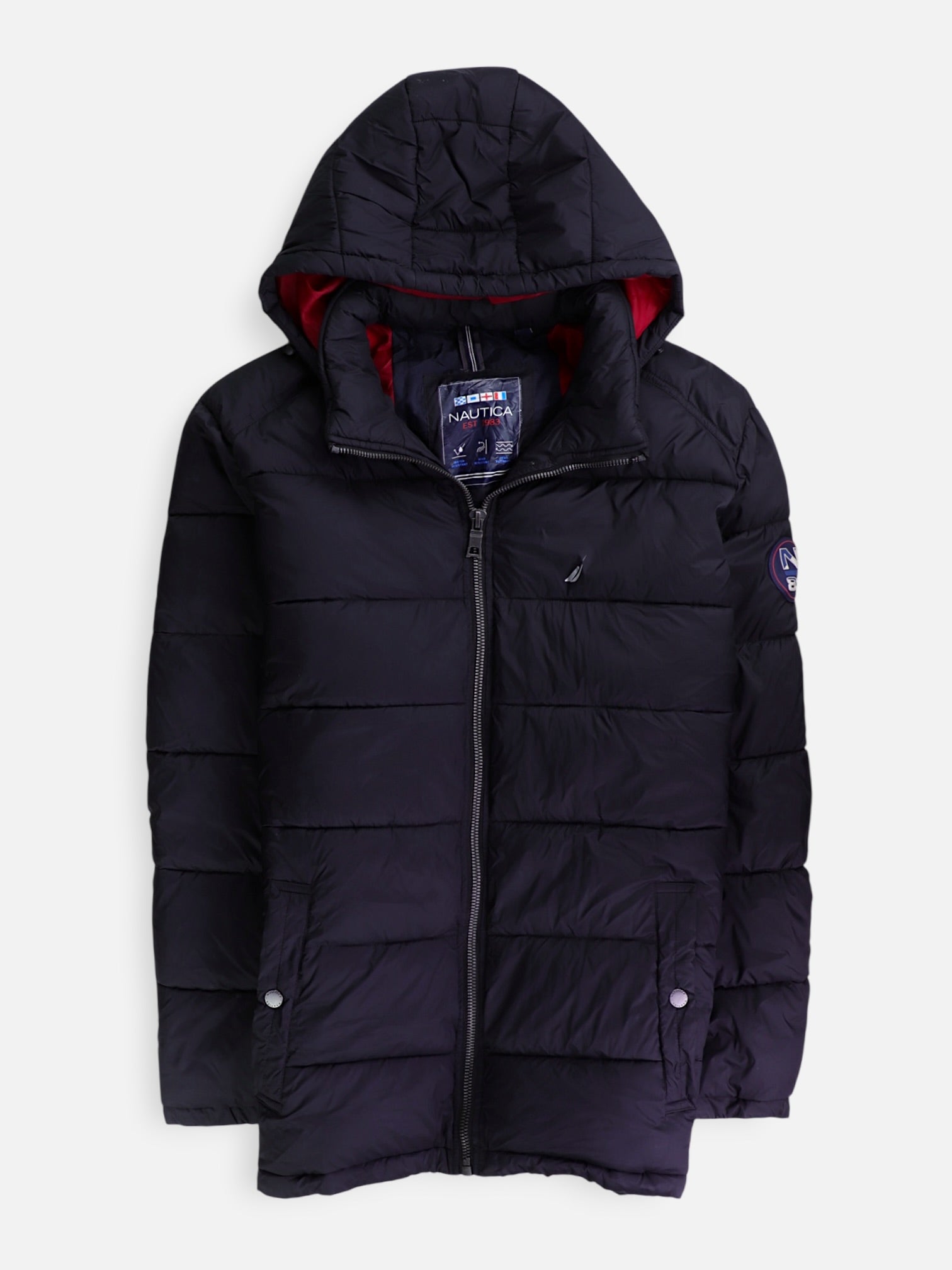 Nautica Chaqueta Puffer Impermeable - Hombre - 2XL