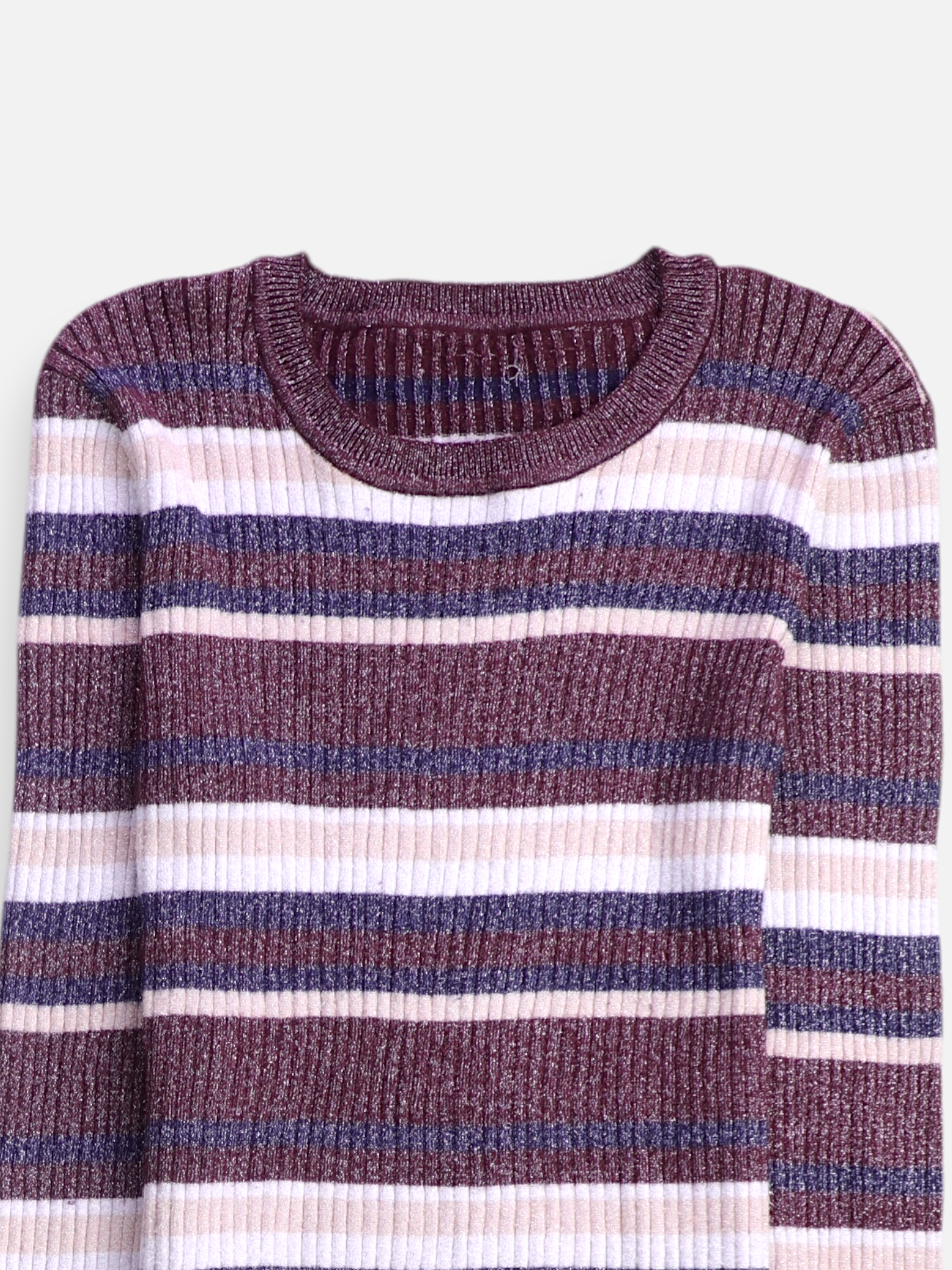 Sueter Knit Color Block - Mujer - Small