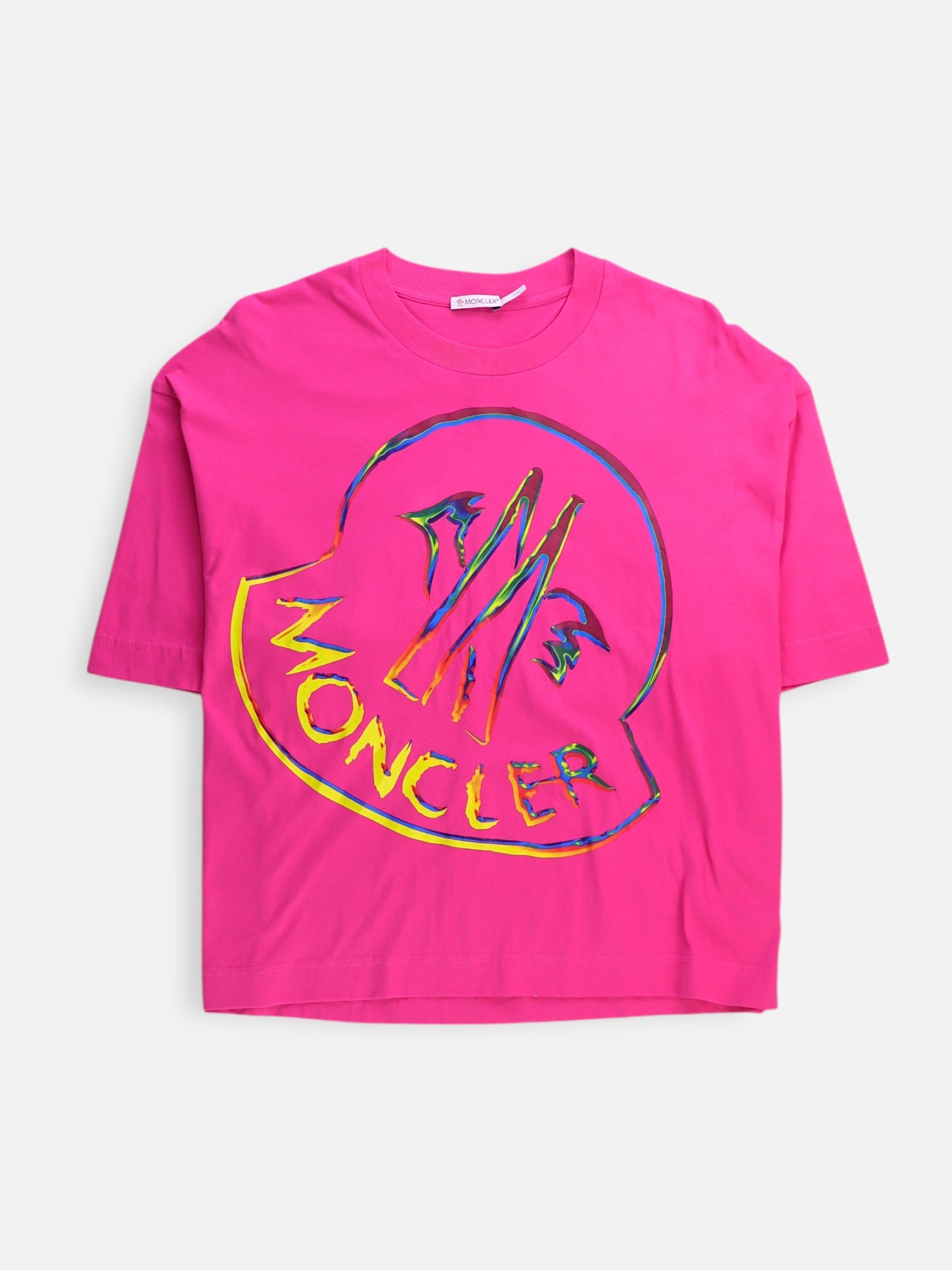 MONCLER Camiseta Grafica - Mujer - Medium