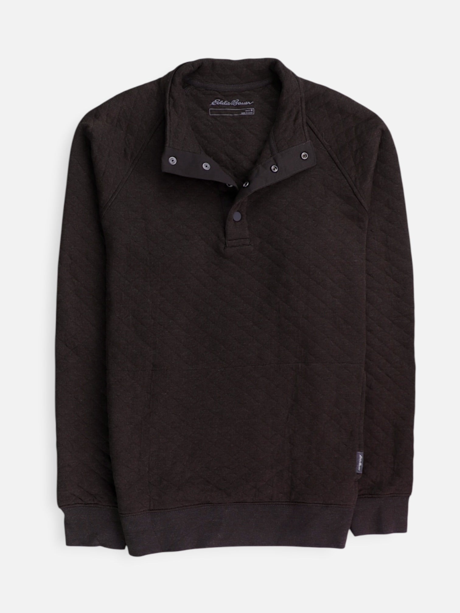 Eddie Bauer Sudadera Fleece Basic - Hombre - Medium
