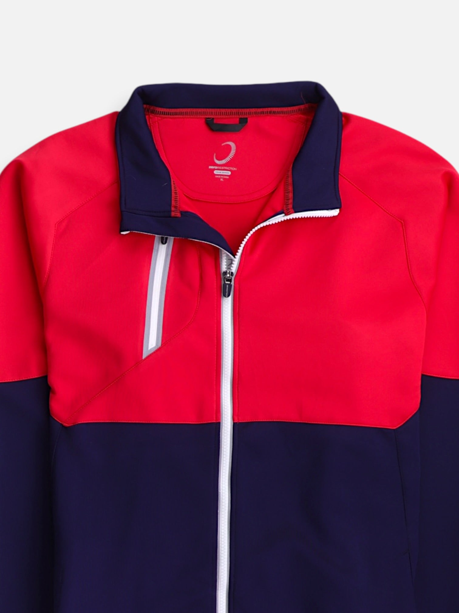 Sudadera Fleece Color Block - Hombre - XL