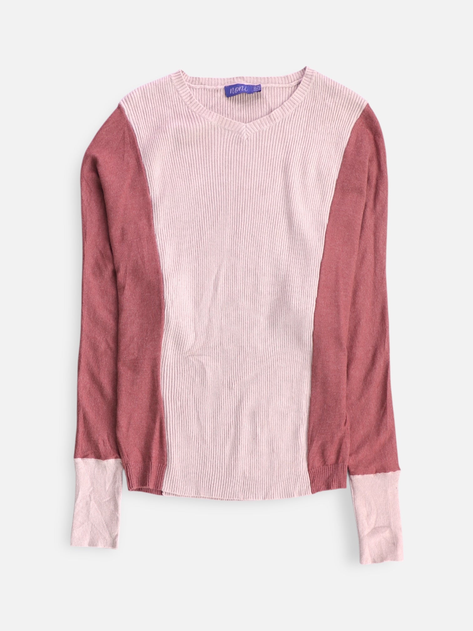 Sueter Knit Color Block - Mujer - N/A