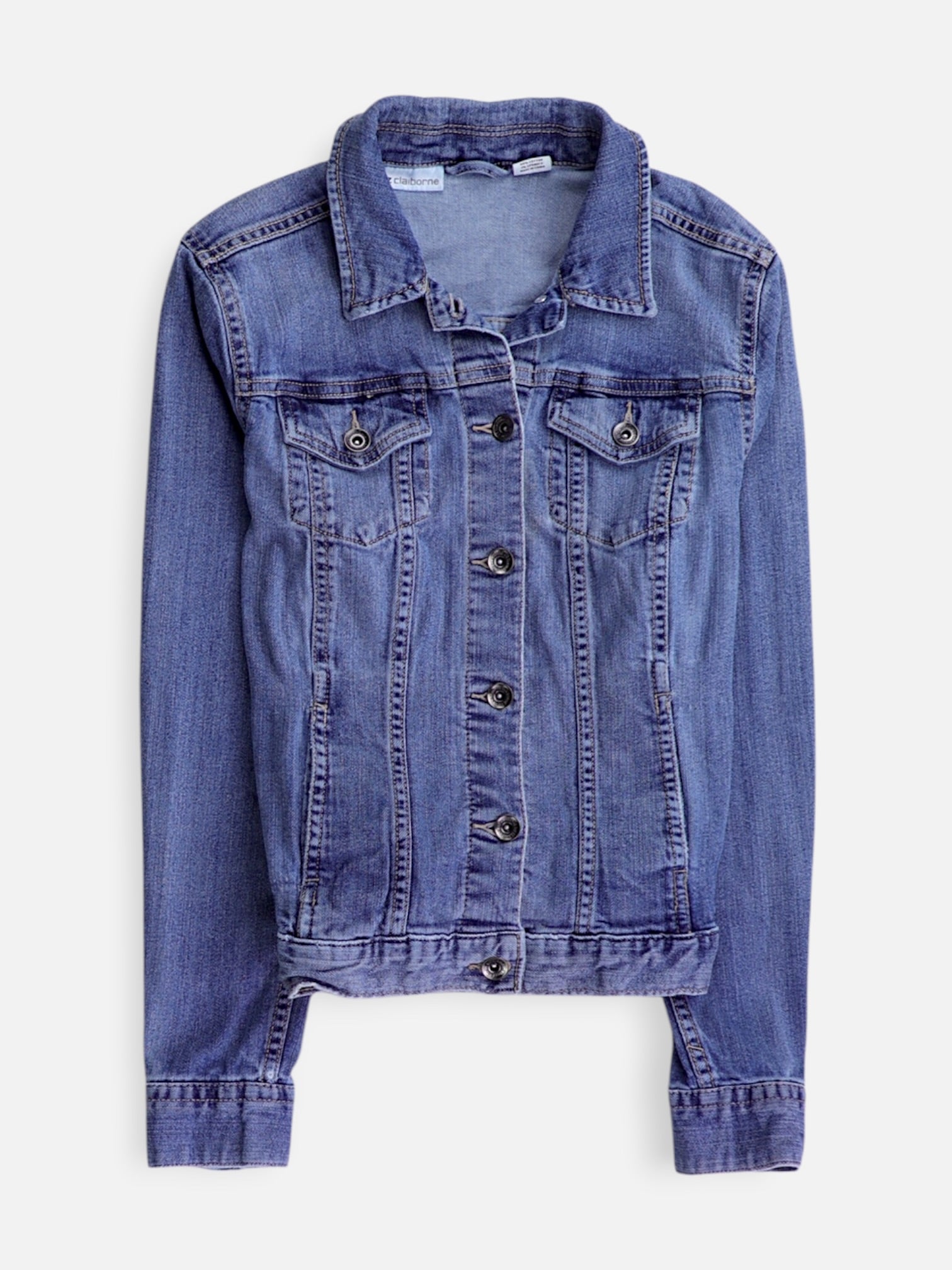 LIZ claiborne Chaqueta Denim Basic - Mujer - Medium
