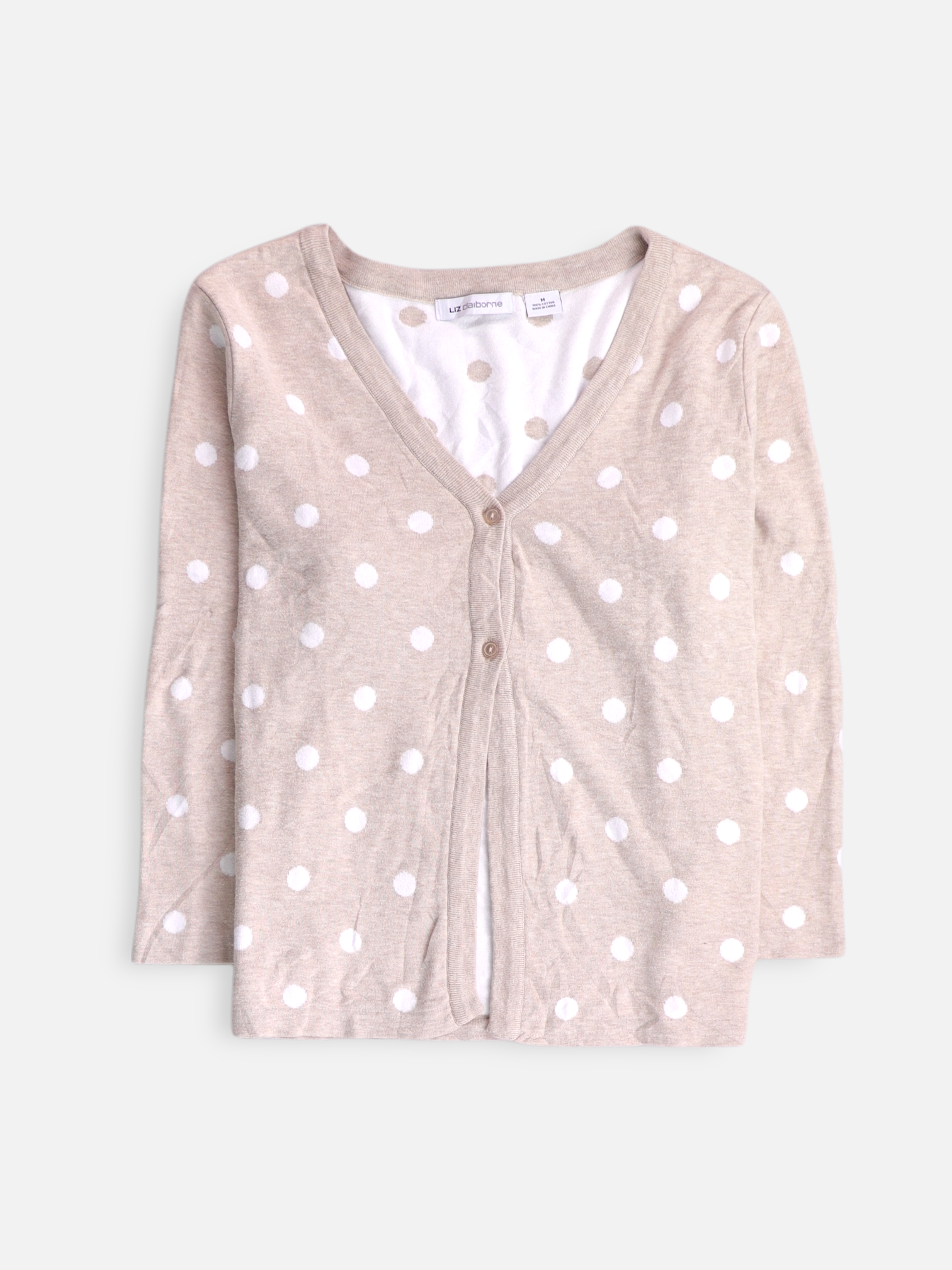 LIZ claiborne Sueter Cardigan Casual - Mujer - Medium