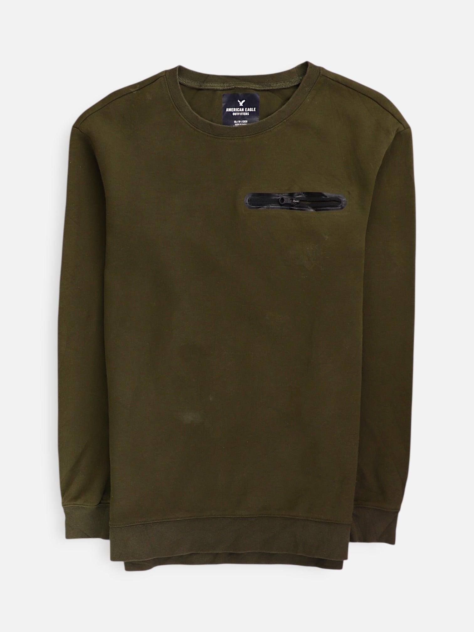 American Eagle Sudadera Sweatshirt Basic - Hombre - XS