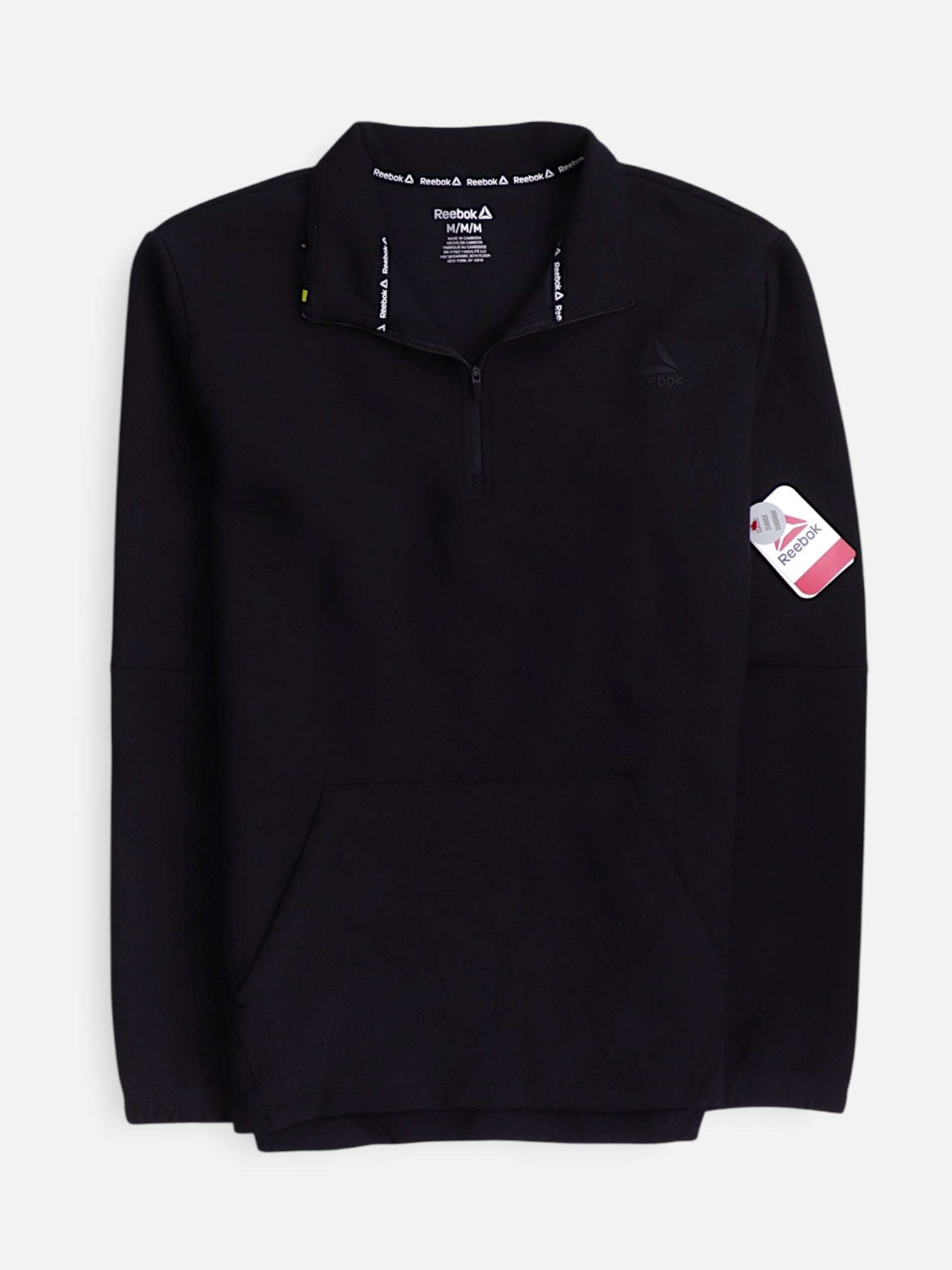 Reebok Sudadera Fleece Deportivo - Hombre - Medium