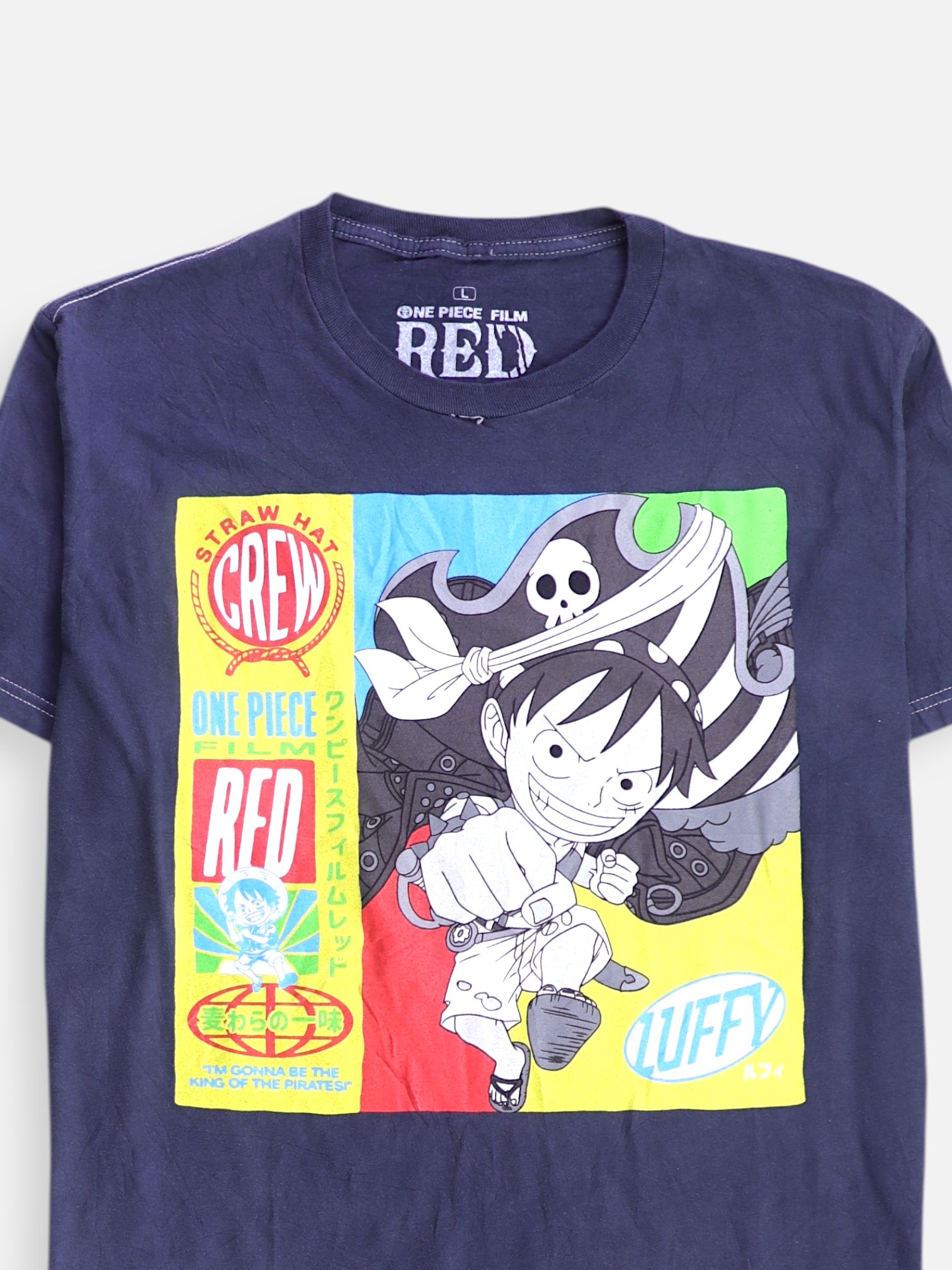 Anime Camiseta Grafica - Hombre - Large