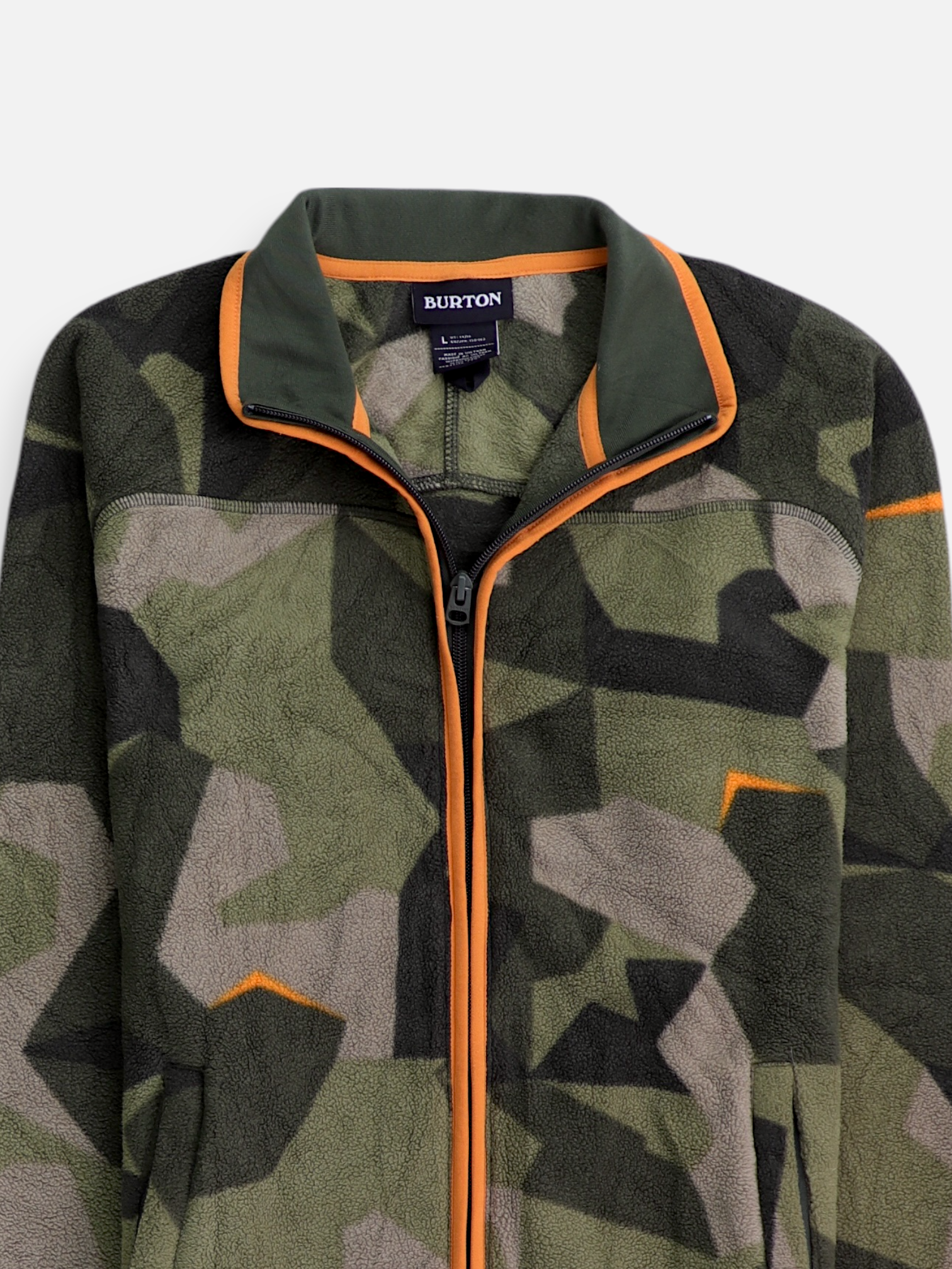 Sueter Fleece Militar - Niño - Large - 14-16Y (Años)