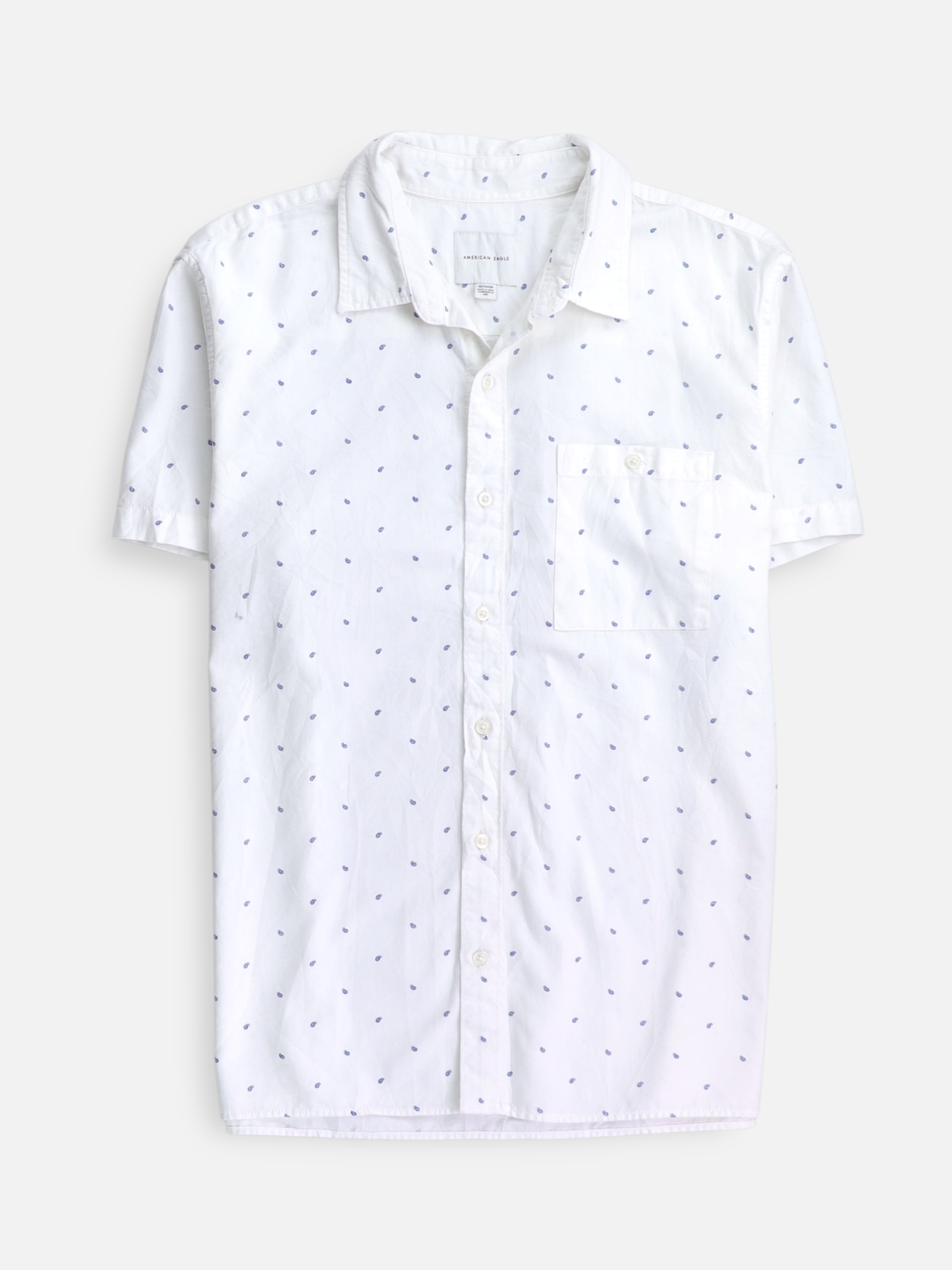 American Eagle Camisa Verano - Hombre - XL