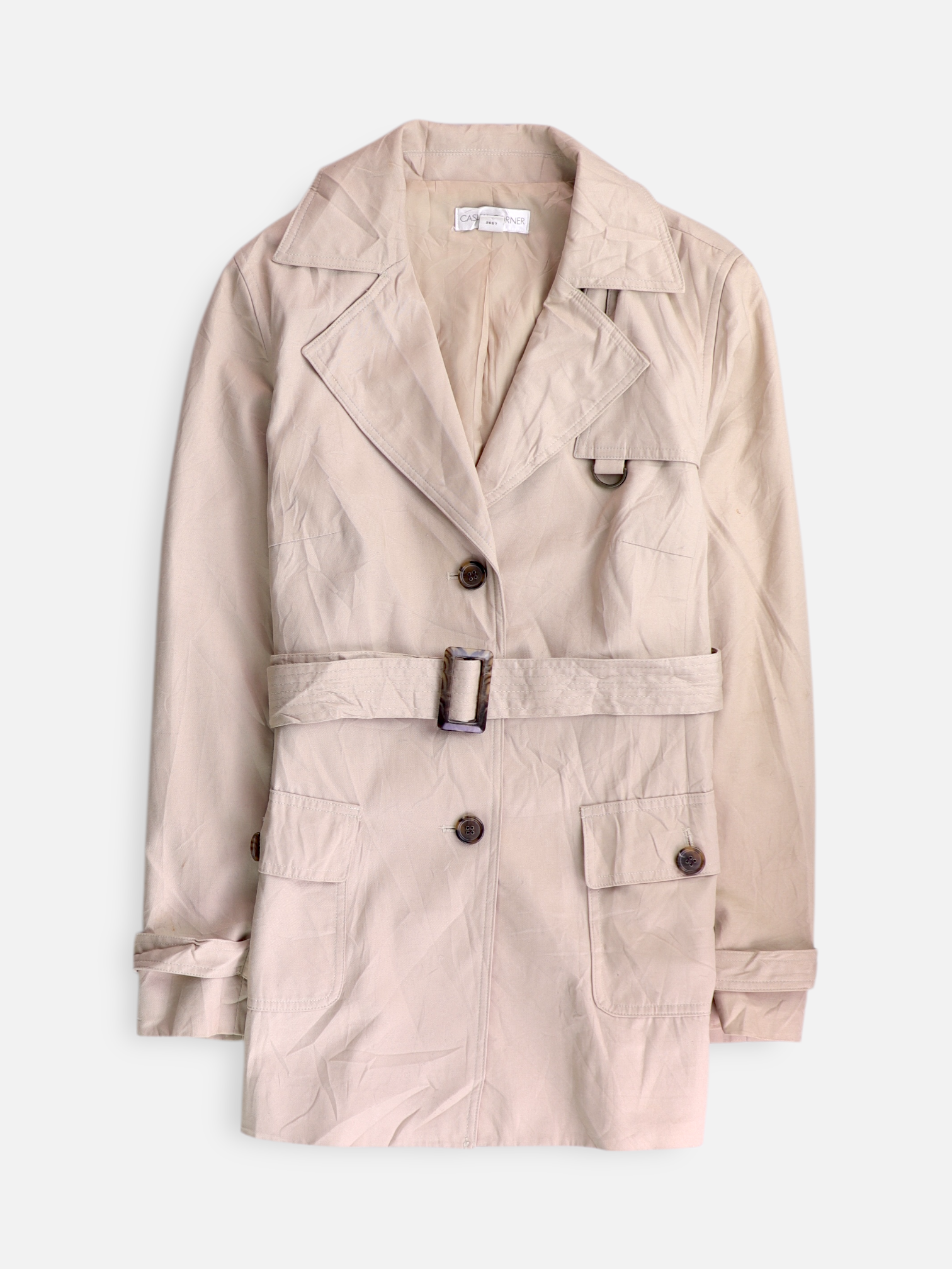 Chaqueta Trench coat Basic - Mujer - Medium