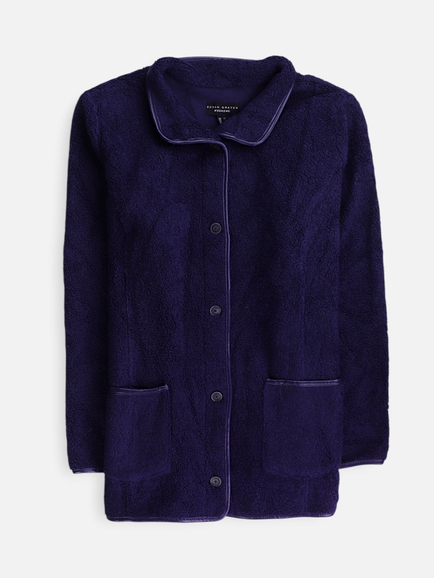 Chaqueta Casual Teddy - Mujer - Large