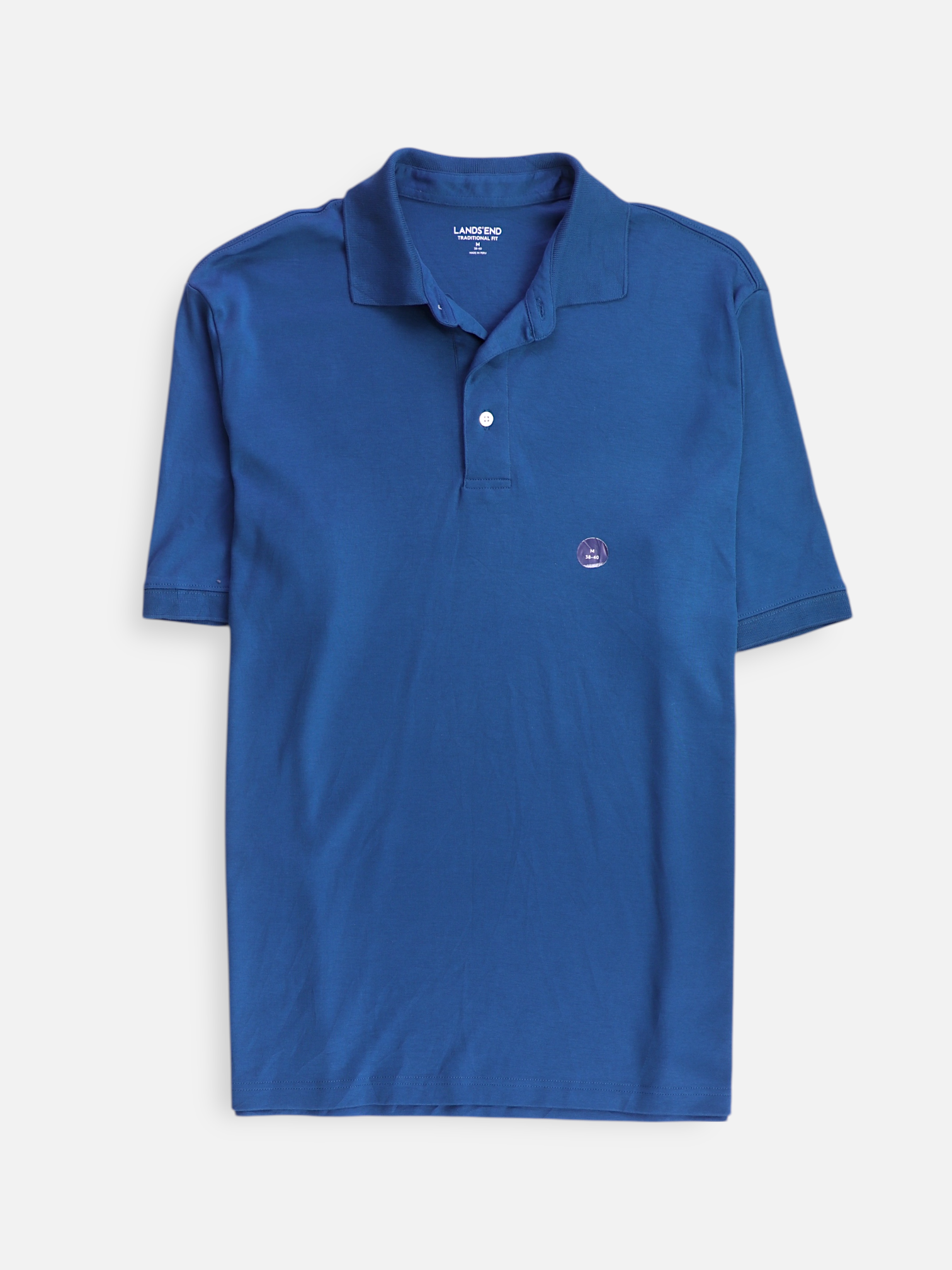 LANDS END Camisa Casual - Hombre - Medium